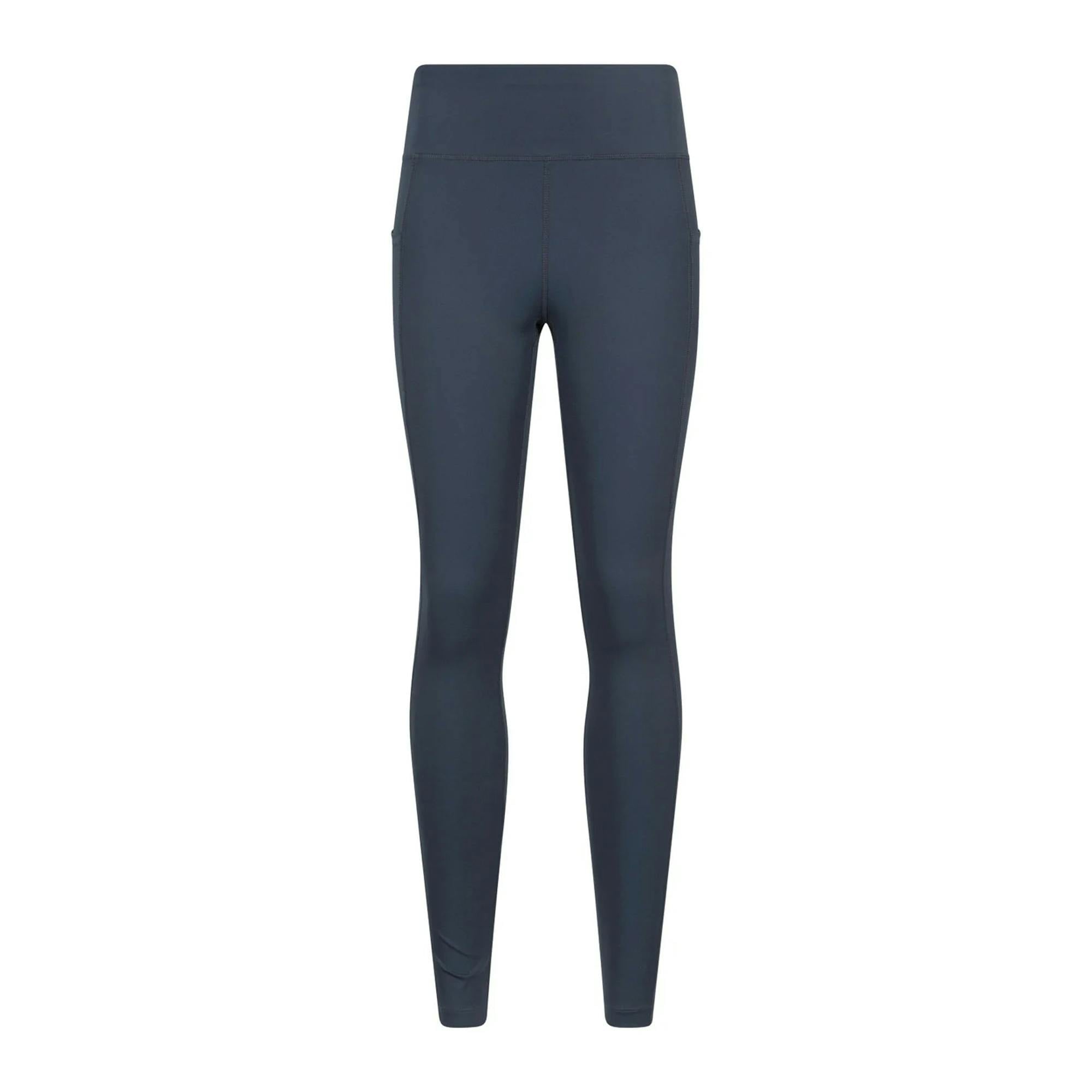 Mountain Warehouse Women's Dark/Grey Blackout High Waist Leggings - 22 Uk - 75% Polyamide/25% Elastane