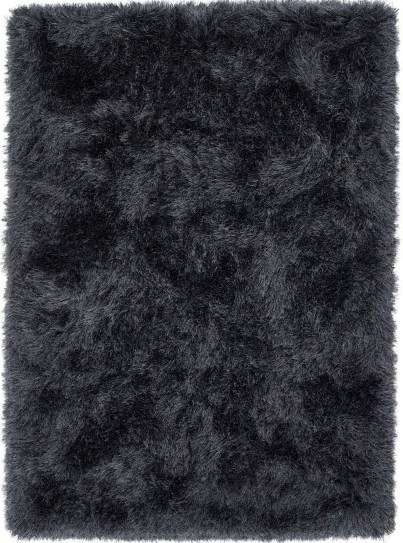 Rackhams Dark/Grey Extravagance Shaggy Rug - 80X150 Cm