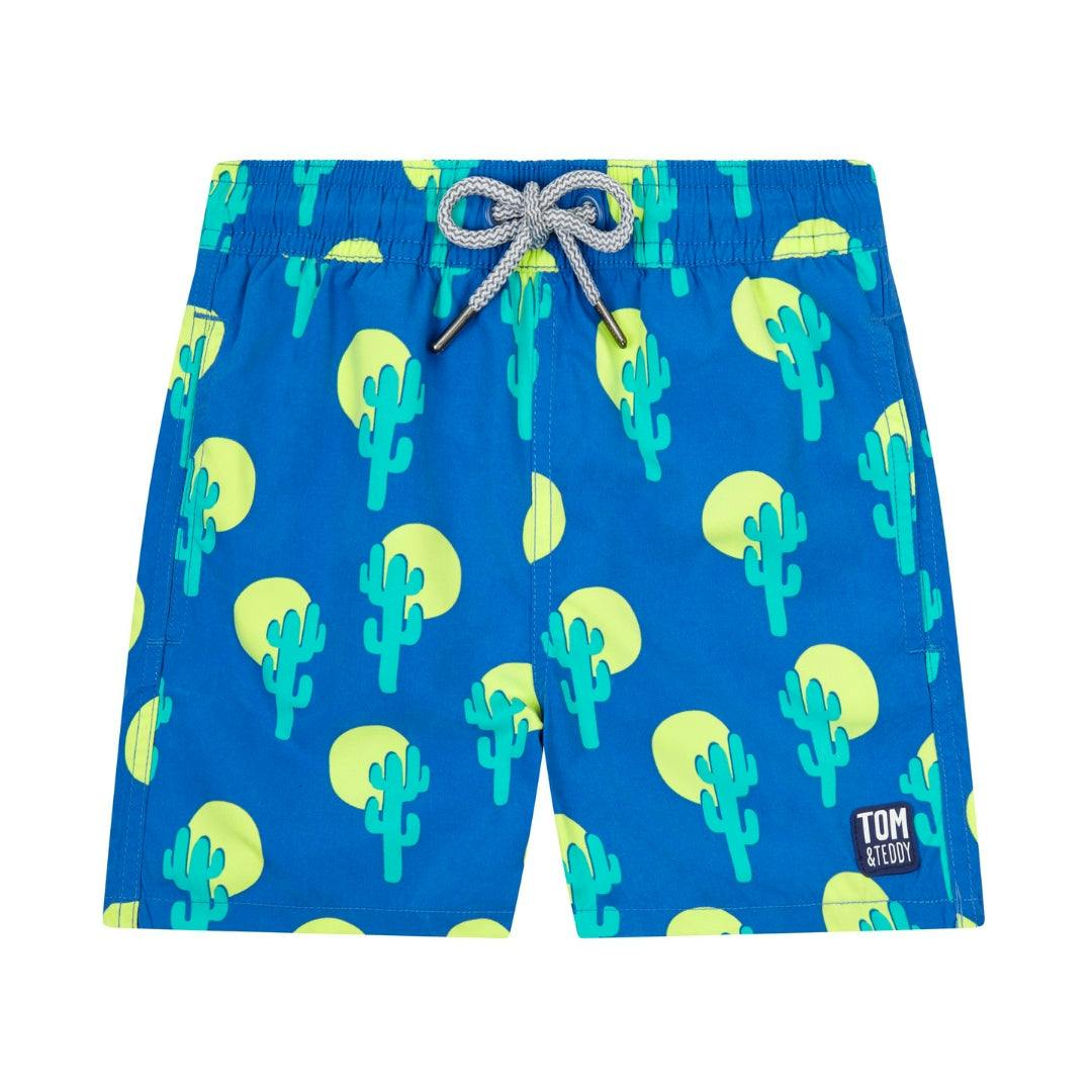 Tom & Teddy Blue/Green & Cactus - 5-6