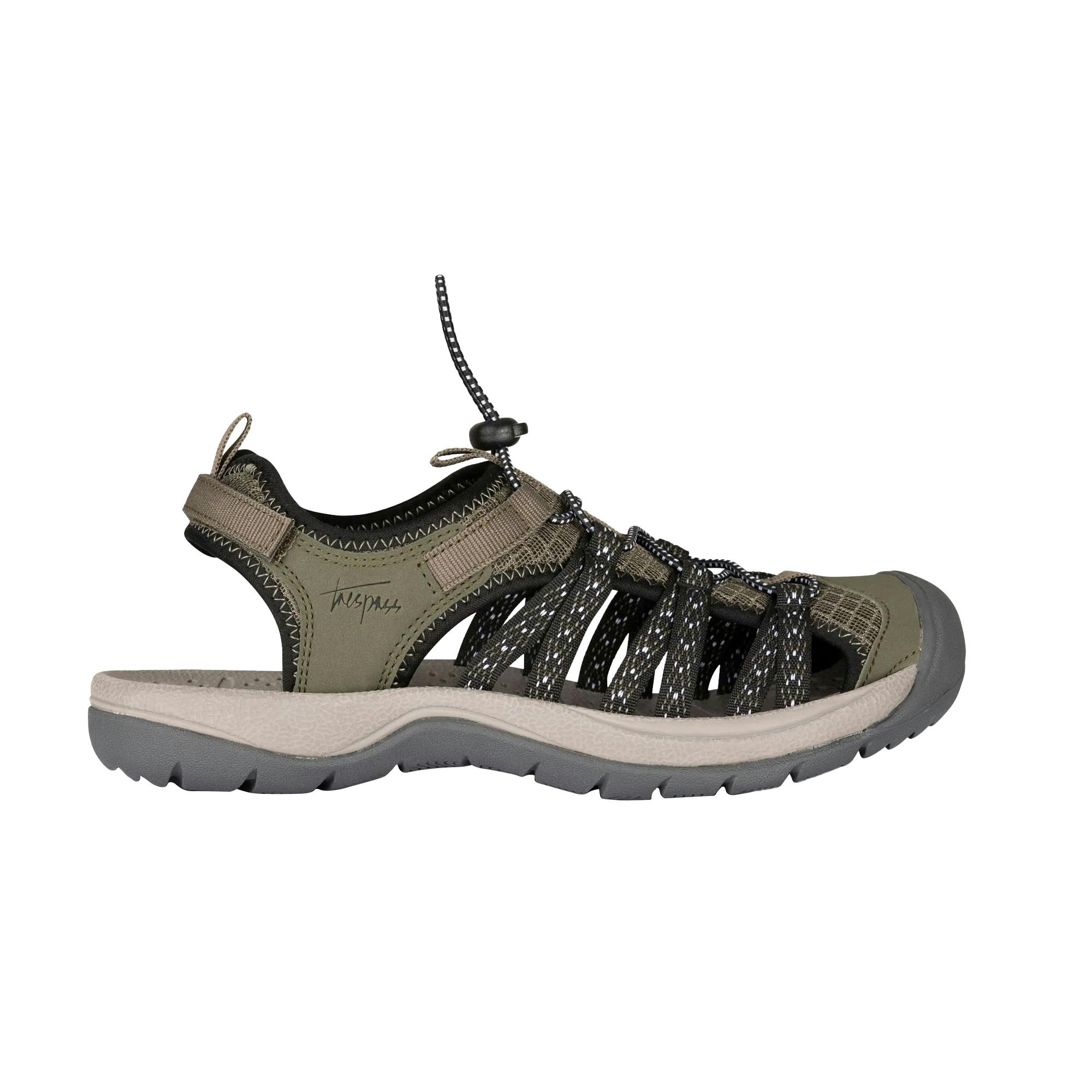 Trespass Women's Brontie Active Sandals - Khaki - Khaki - 5 Uk - 34% Moulded Eva/33% Rubber/33% Pu