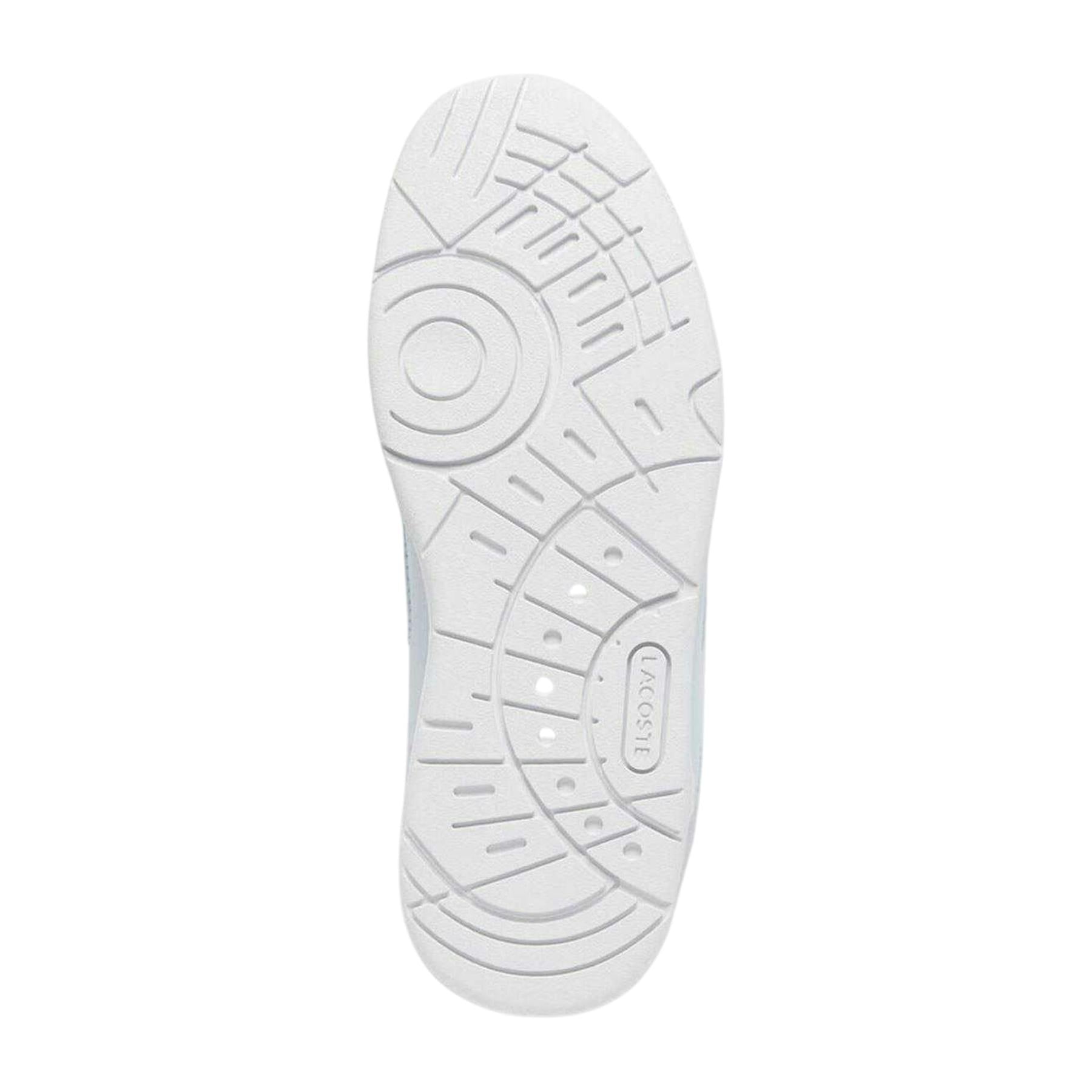 Lacoste Women's Blue/White Court Cage Leather Trainers - 6 Uk - 100% Mixed