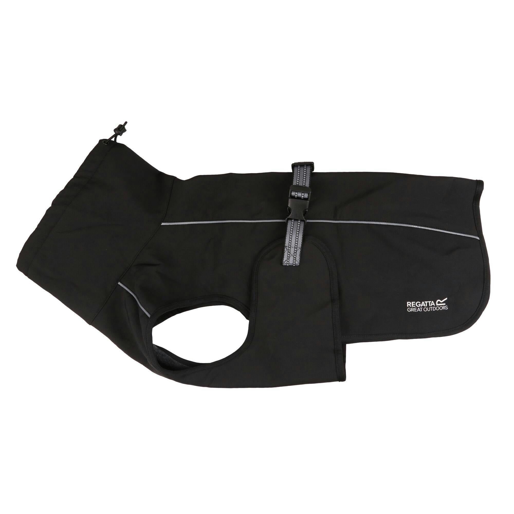 Regatta Softshell Dog Coat (Black) - Size Medium - Image 2