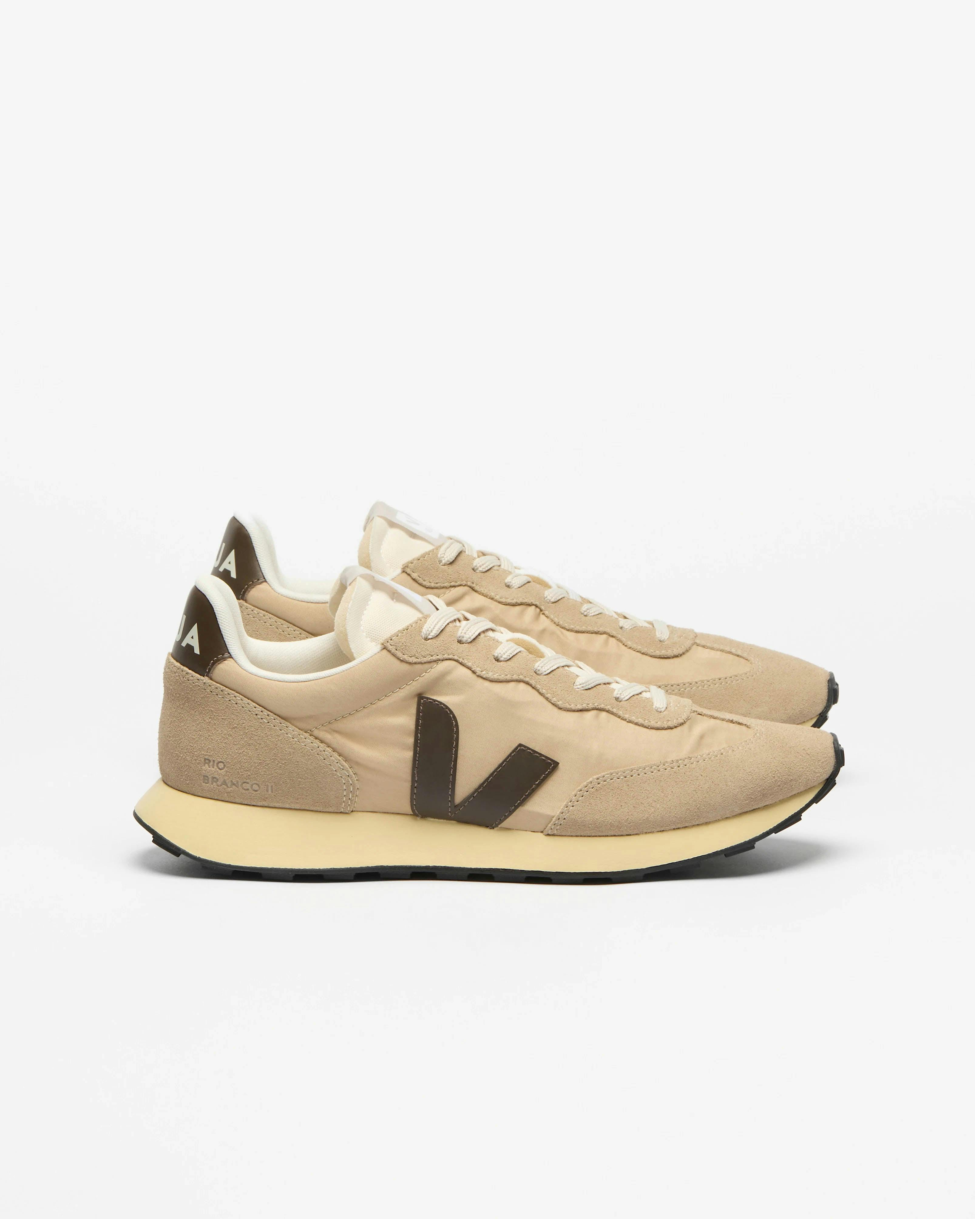 Veja Women's Rio Branco Ii Lite Nolyn Trainers - Almond/Sahara/Eagle - Almond/Sahara/Eagle - Uk6 Eu39 Us8