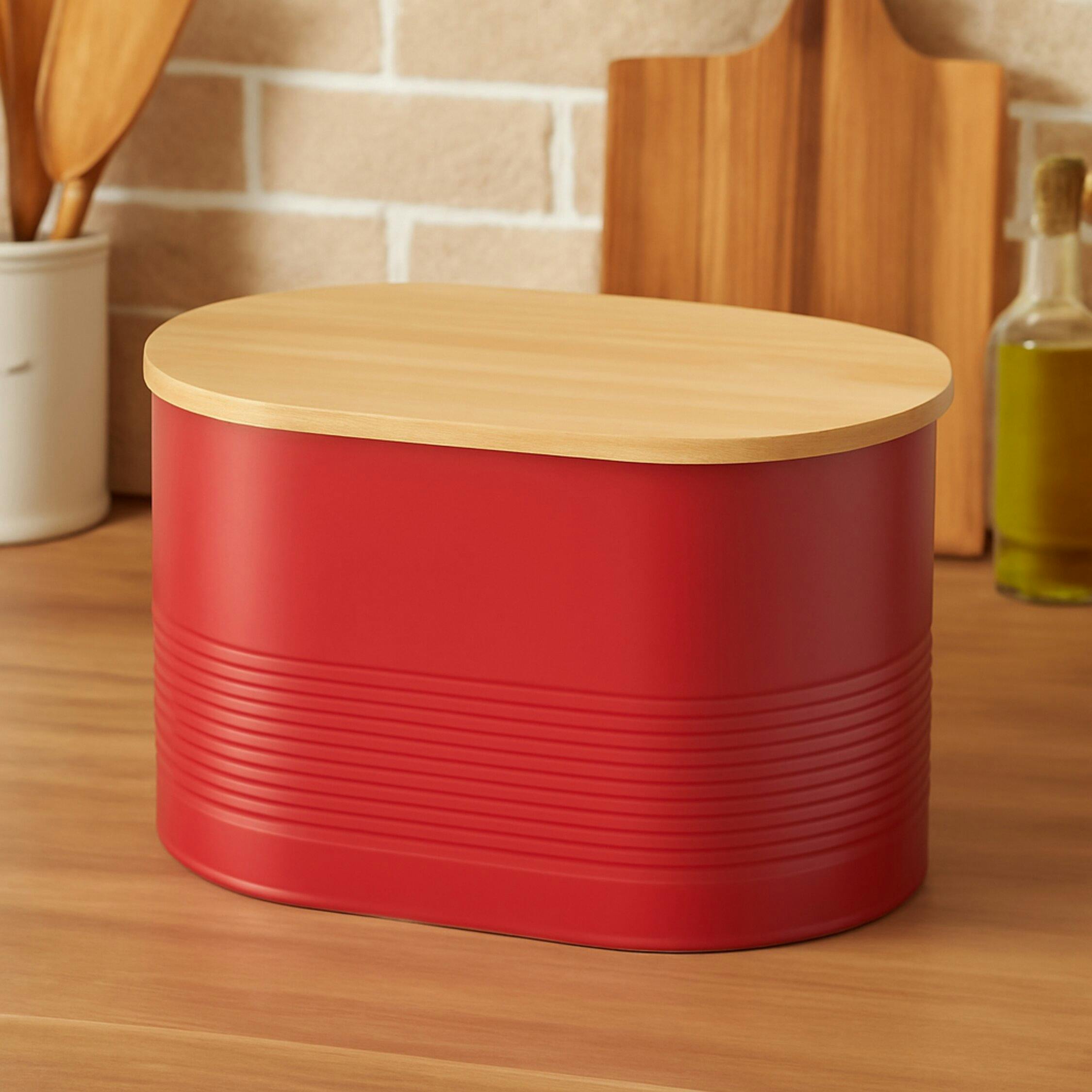 Rackhams Red Alton Bread Bin