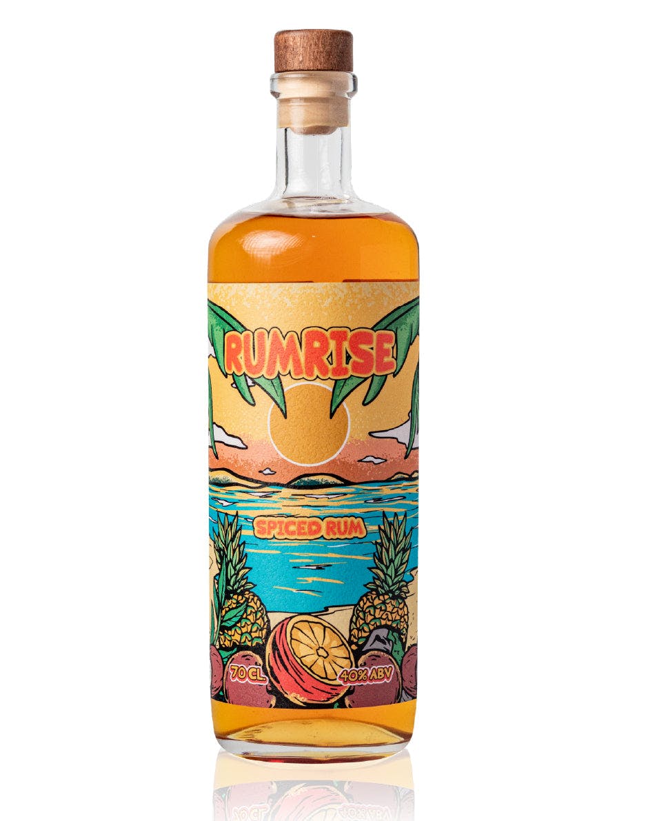 The Custom Spirit Co. Orange Rumrise Rum-Based Spirit - 70Cl