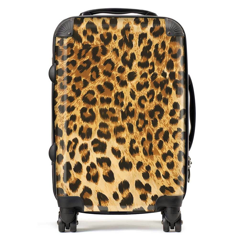 Warren Reed Wild Animal Pattern Suitcase - Cabin