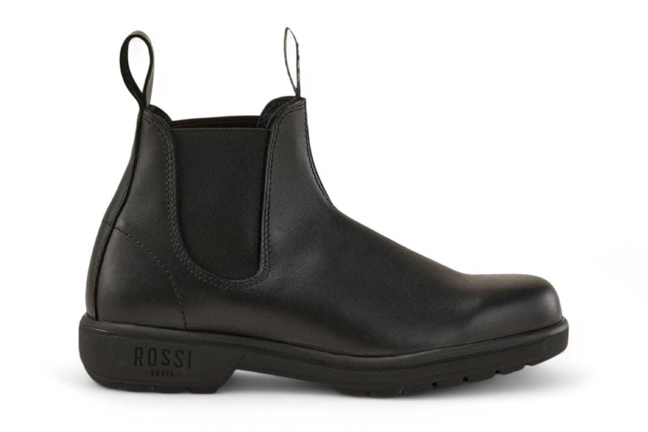 Rossi Boots Black Rossi 301 Endura Leather Chelsea Boots - Uk 15 | Eu 50 | Us 16