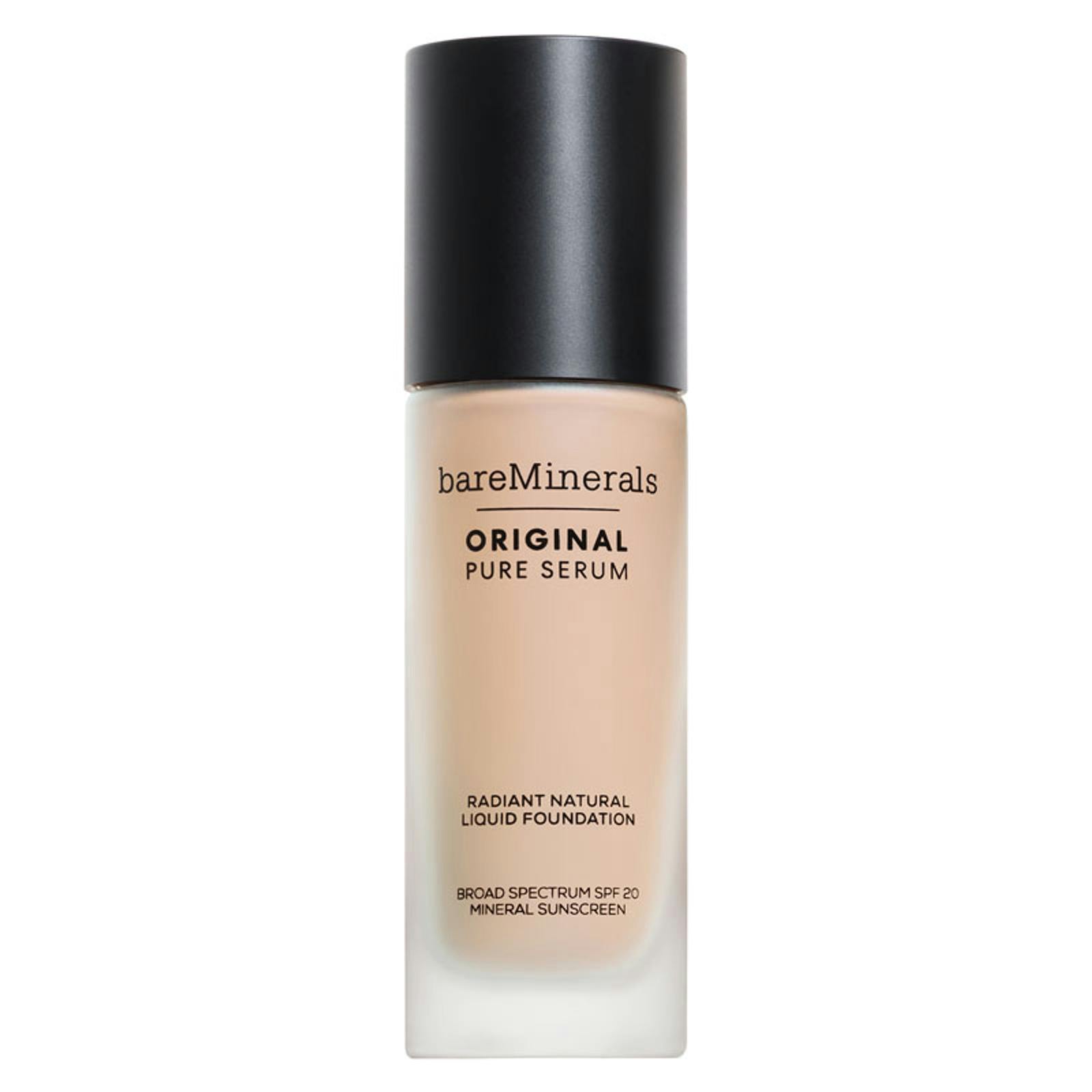 Bareminerals Light Original Pure Serum Radiant Natural Foundation - 30 Ml - Warm 25