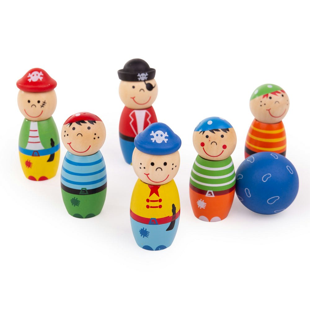Bigjigs Toys Pirate Skittles Size 7