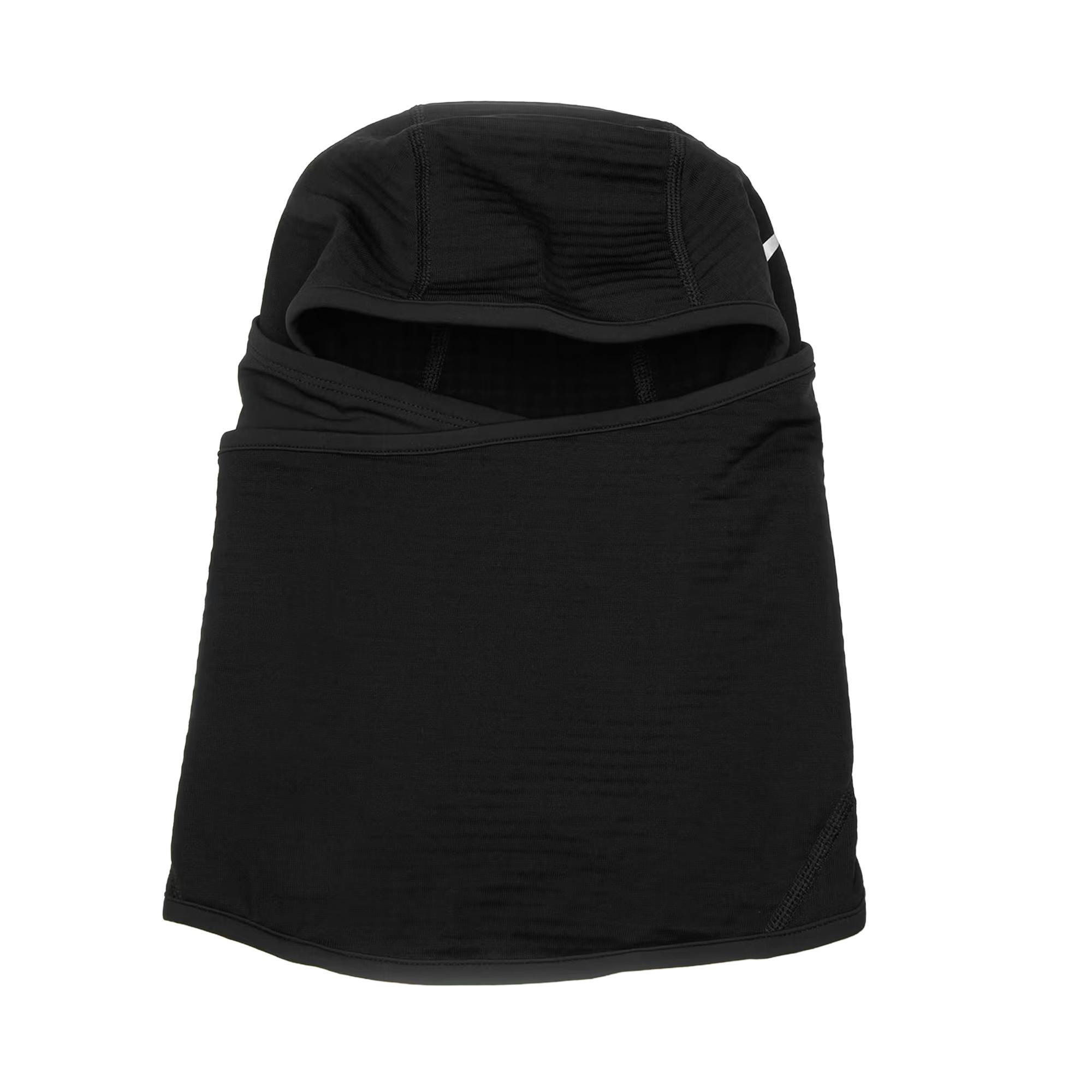Nike Unisex Black Adult 5.0 Therma-Fit Snood Hood - One Size - 93% Polyester/7% Spandex