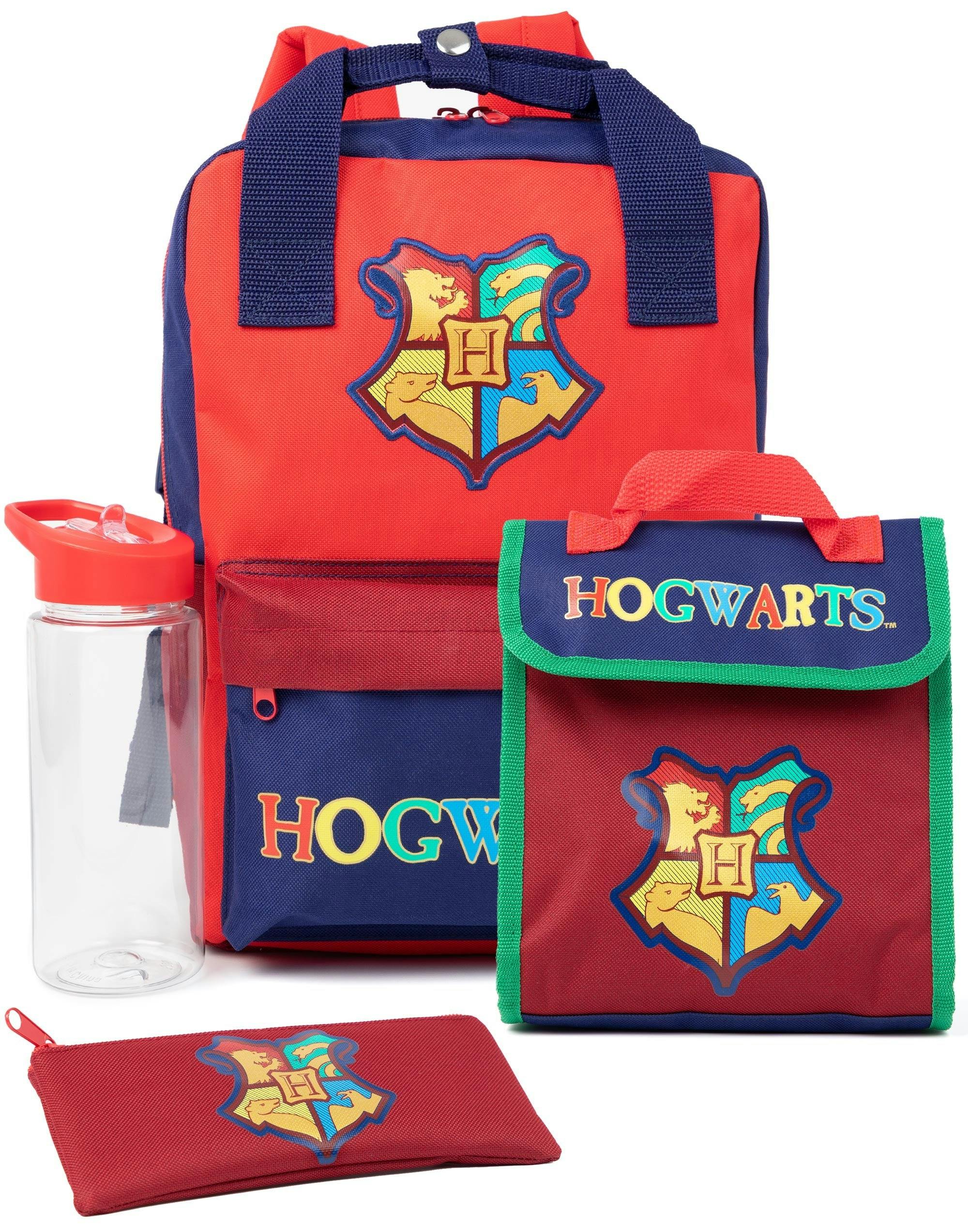 Vanilla Underground Unisex Red Harry Potter Kids 4 Piece Backpack Set (One Size)