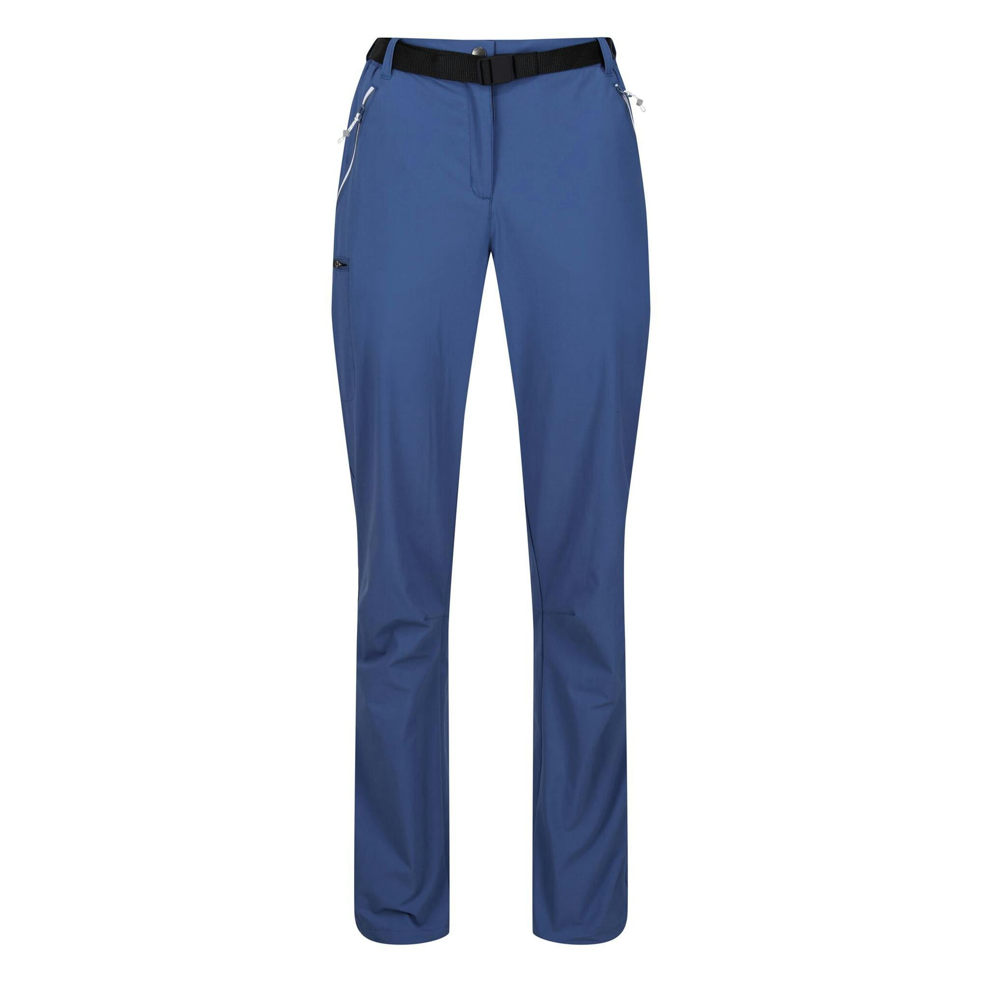 Regatta Women's Xert III Stretch Active Trousers Navy Size 16 UK R Regular Fit Polyamide Elastane Outdoor Walking Pants - Image 3