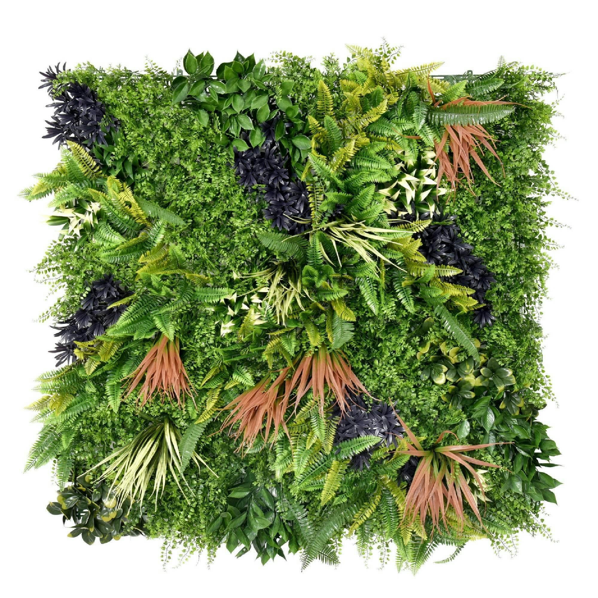True Products Green Premium Artificial Plants Wall Panel 1M X 1M - Charm A