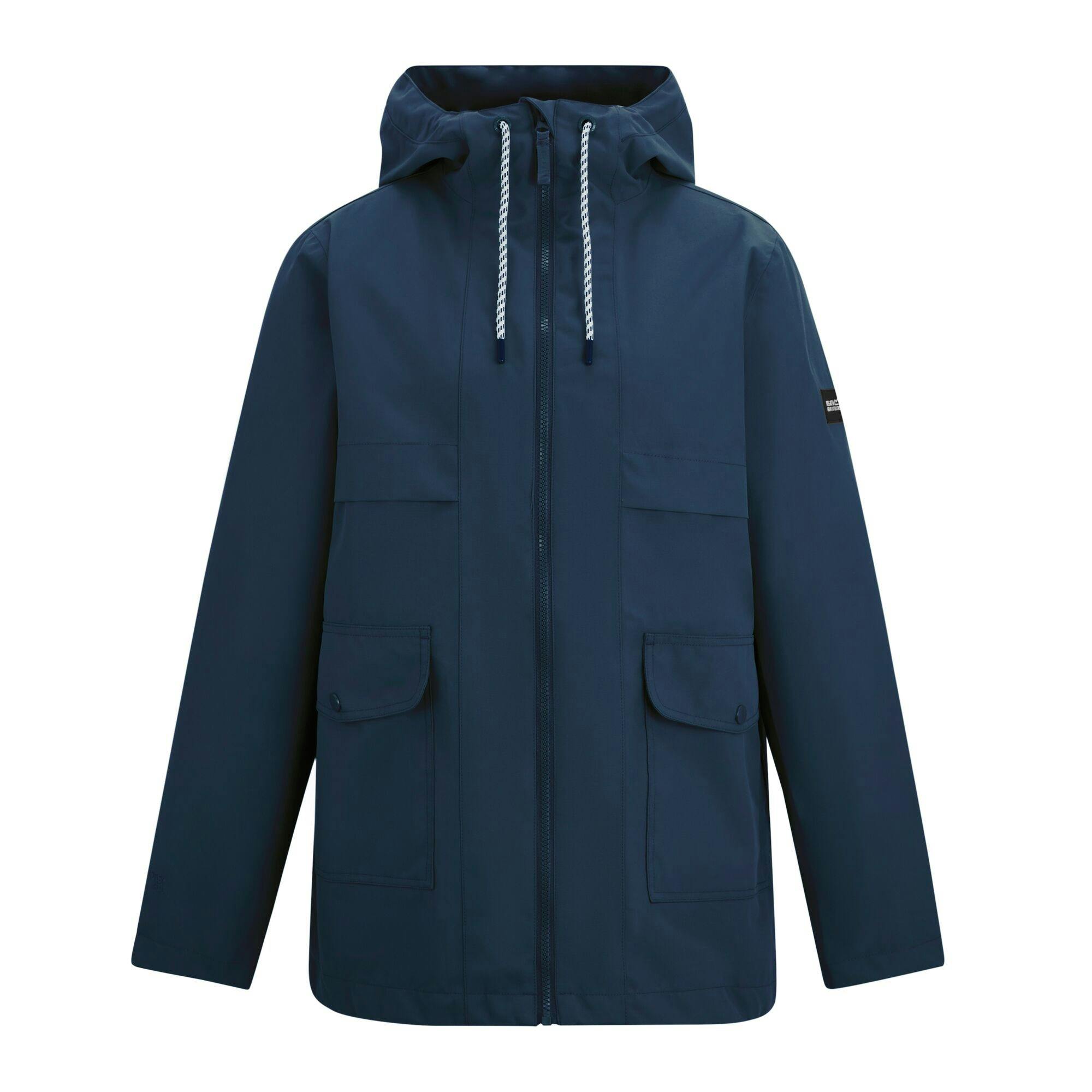 Regatta Women's Orlea Floral Waterproof Jacket - Navy - 18 Uk - Navy - 100% Polyester