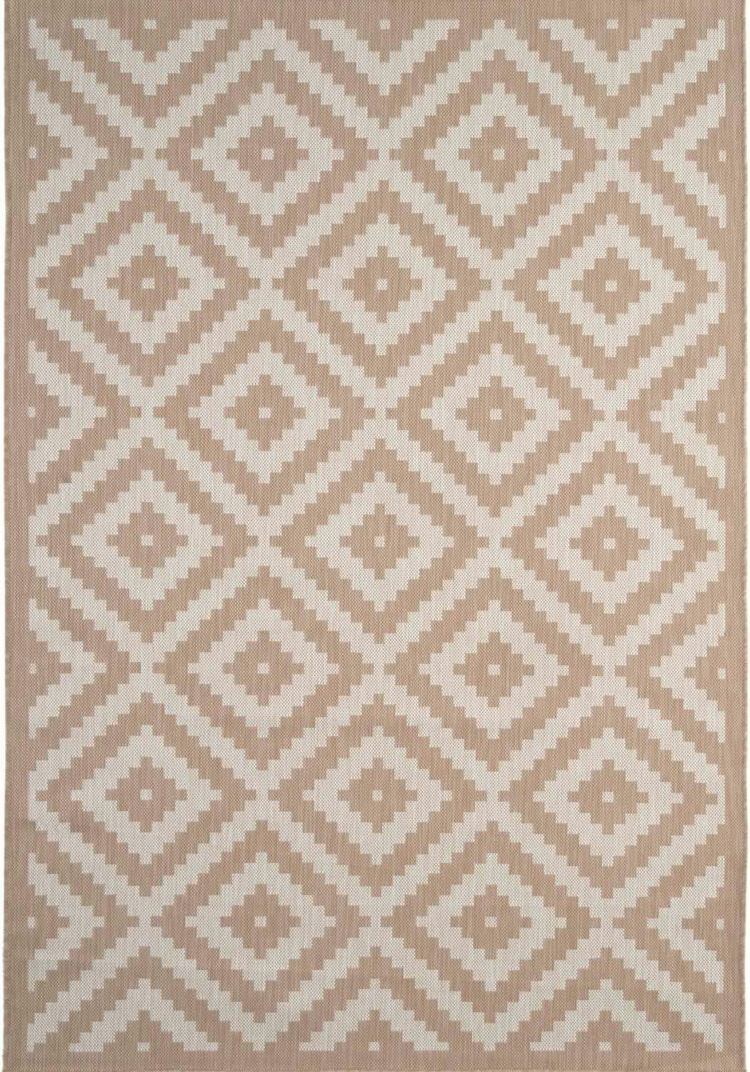 The Rugs Beige Ecology Outdoor Rug | 100B - 120X170 Cm