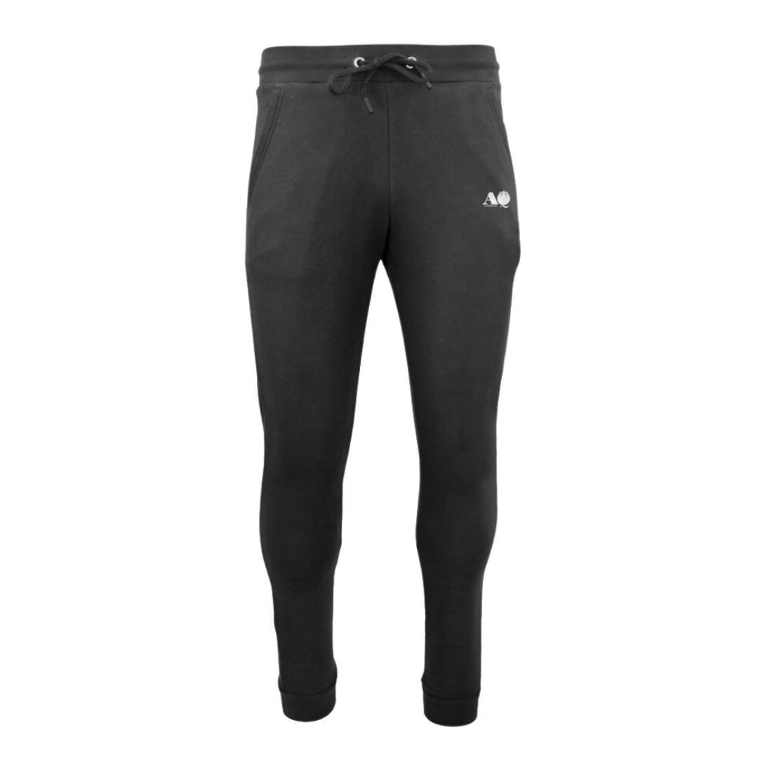 Aquascutum Men's Black Logo Sweatpants - Xxl - 100% Cotton