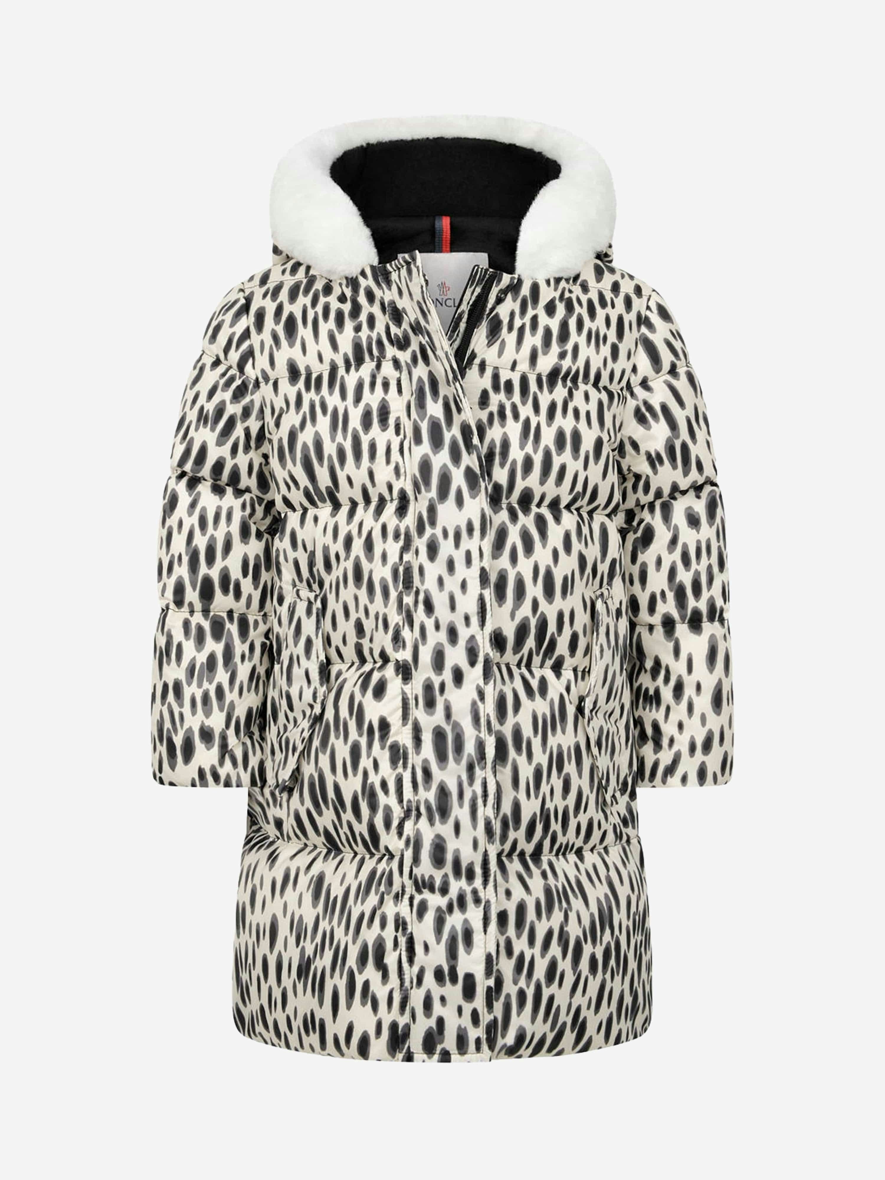 Moncler Enfant Women's White Moncler Baby Girls Down Padded Coat - 6 - 9 Mths