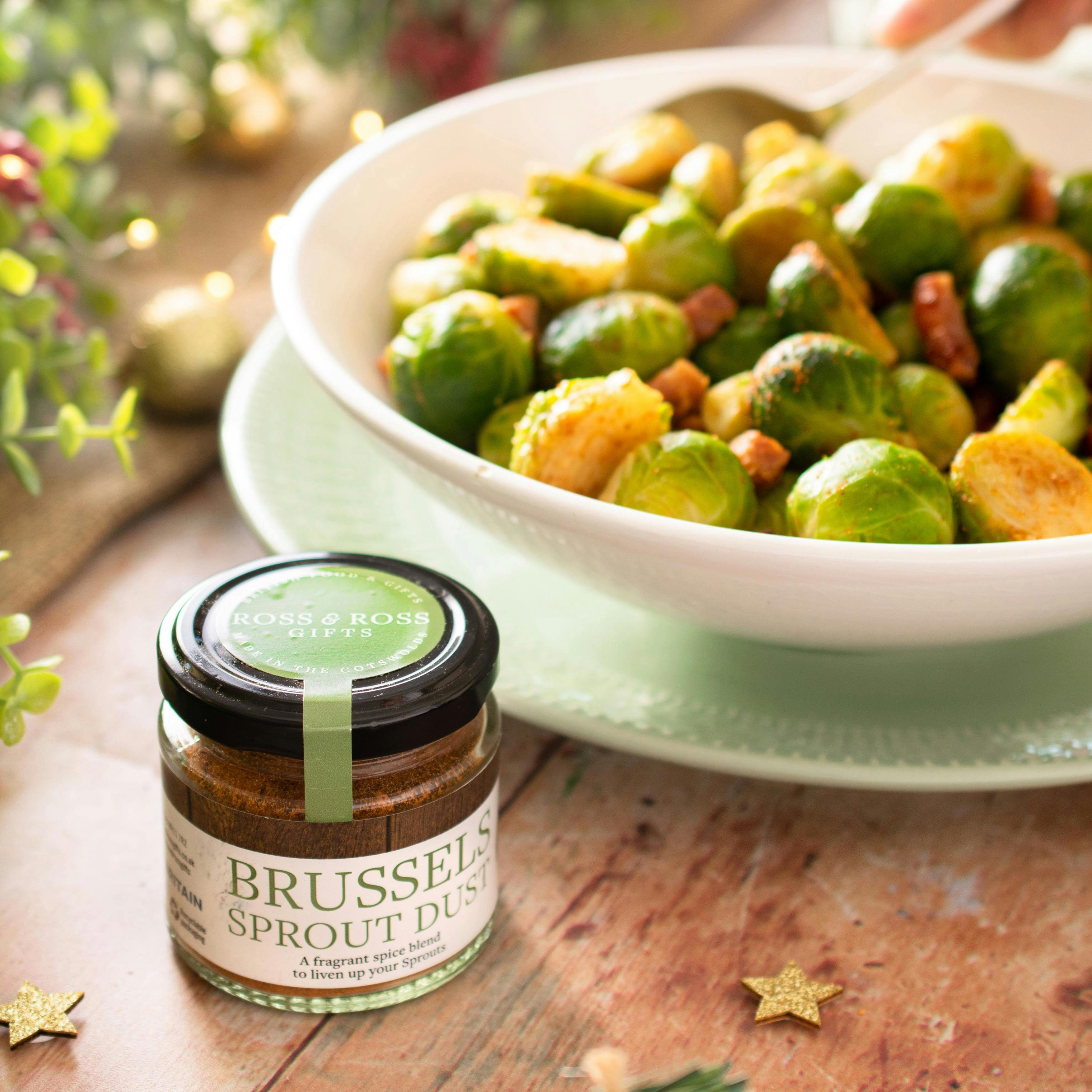 Ross & Ross Gifts Dark Brussels Sprout Seasoning Dust 50G
