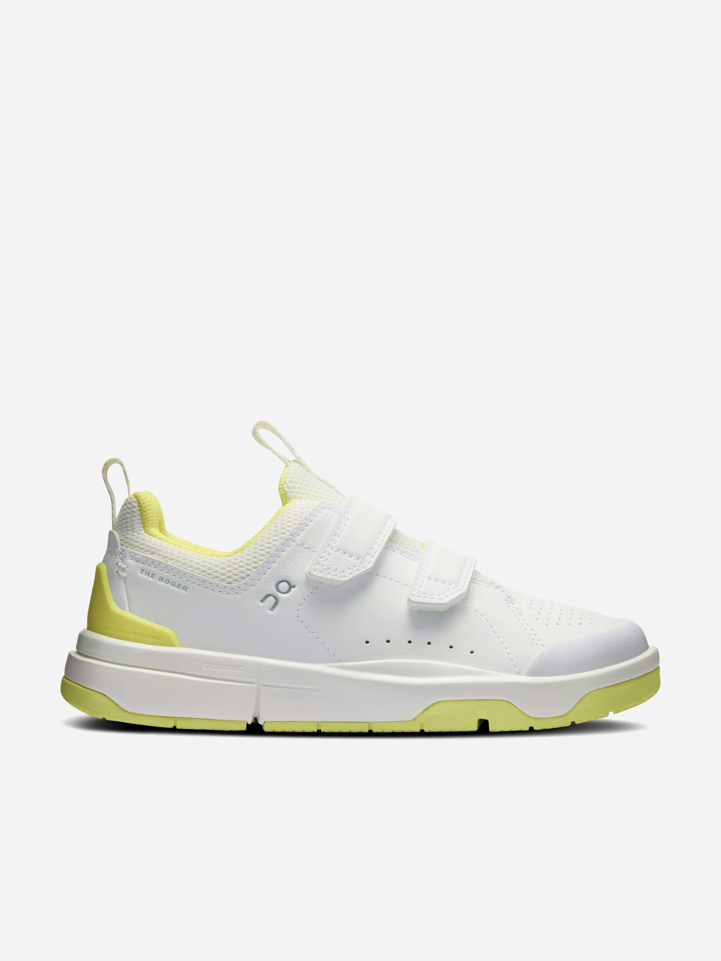 On Running White Kids The Roger Trainers In - Eu 33.5 Uk 1.5 Us 2