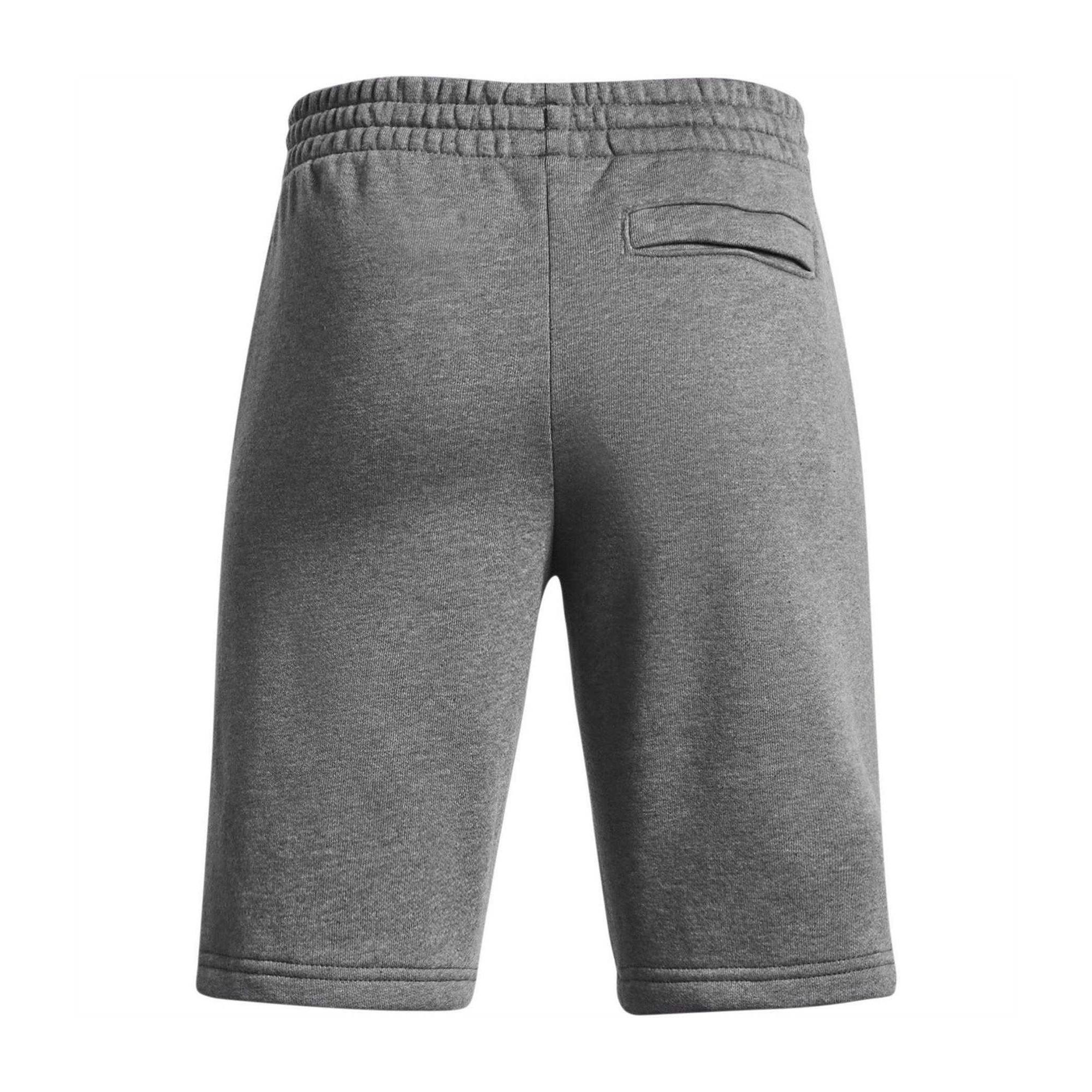 Under Armour Childrens/Kids Rival Fleece Shorts - Castle Rock - 7-8 Years - Castle Rock - 80% Cotton/20% Polyester