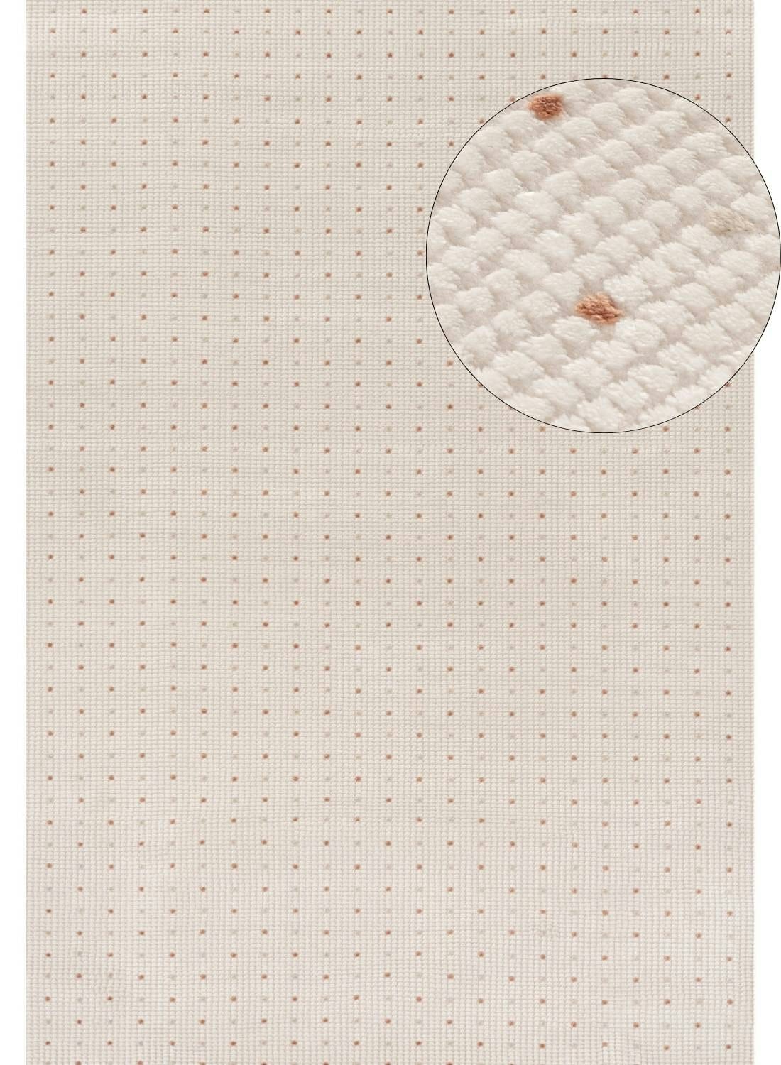 The Rugs Cream Carmel -Terra Dots Rug | 6080 - 160X230 Cm
