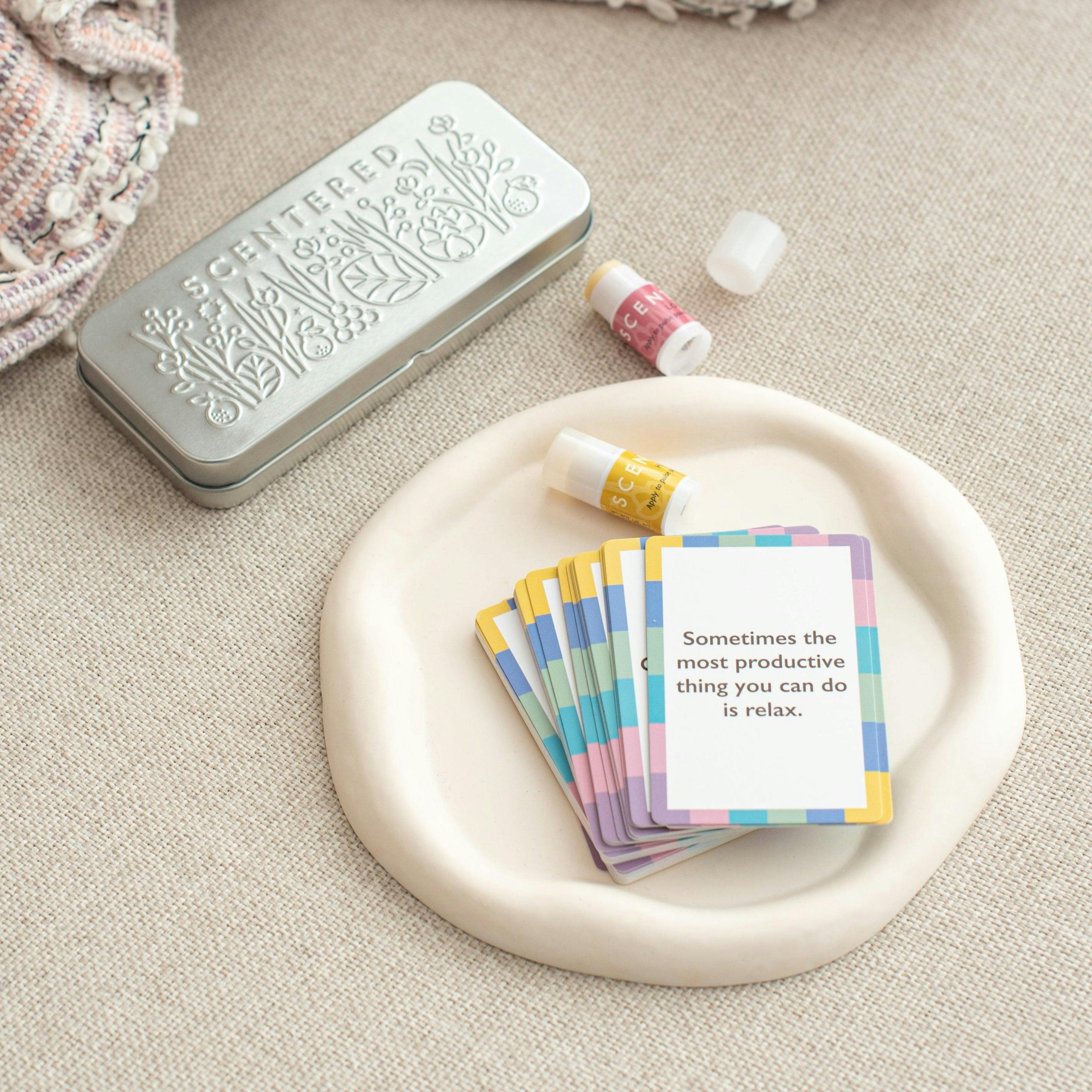 Scentered Affirmation Cards Set