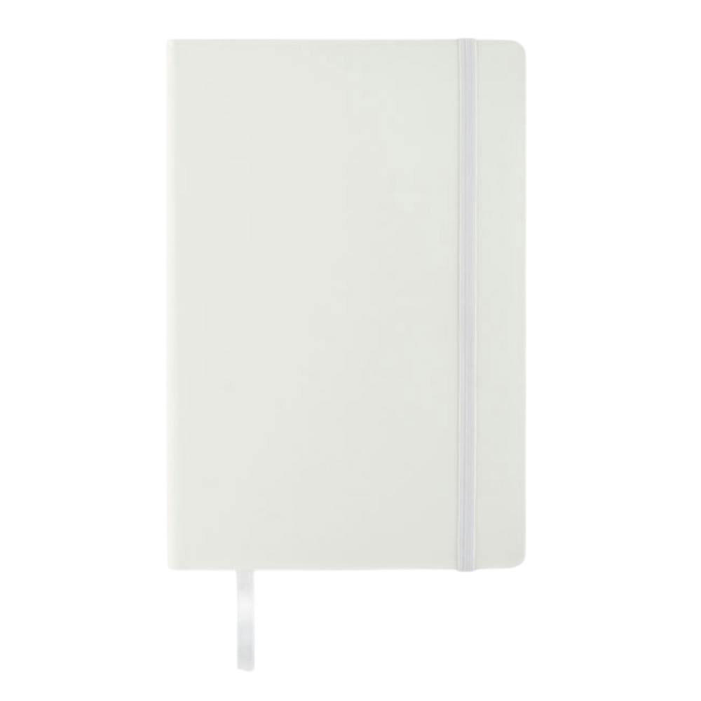 Rackhams White Breta Recycled A5 Notebook - One Size