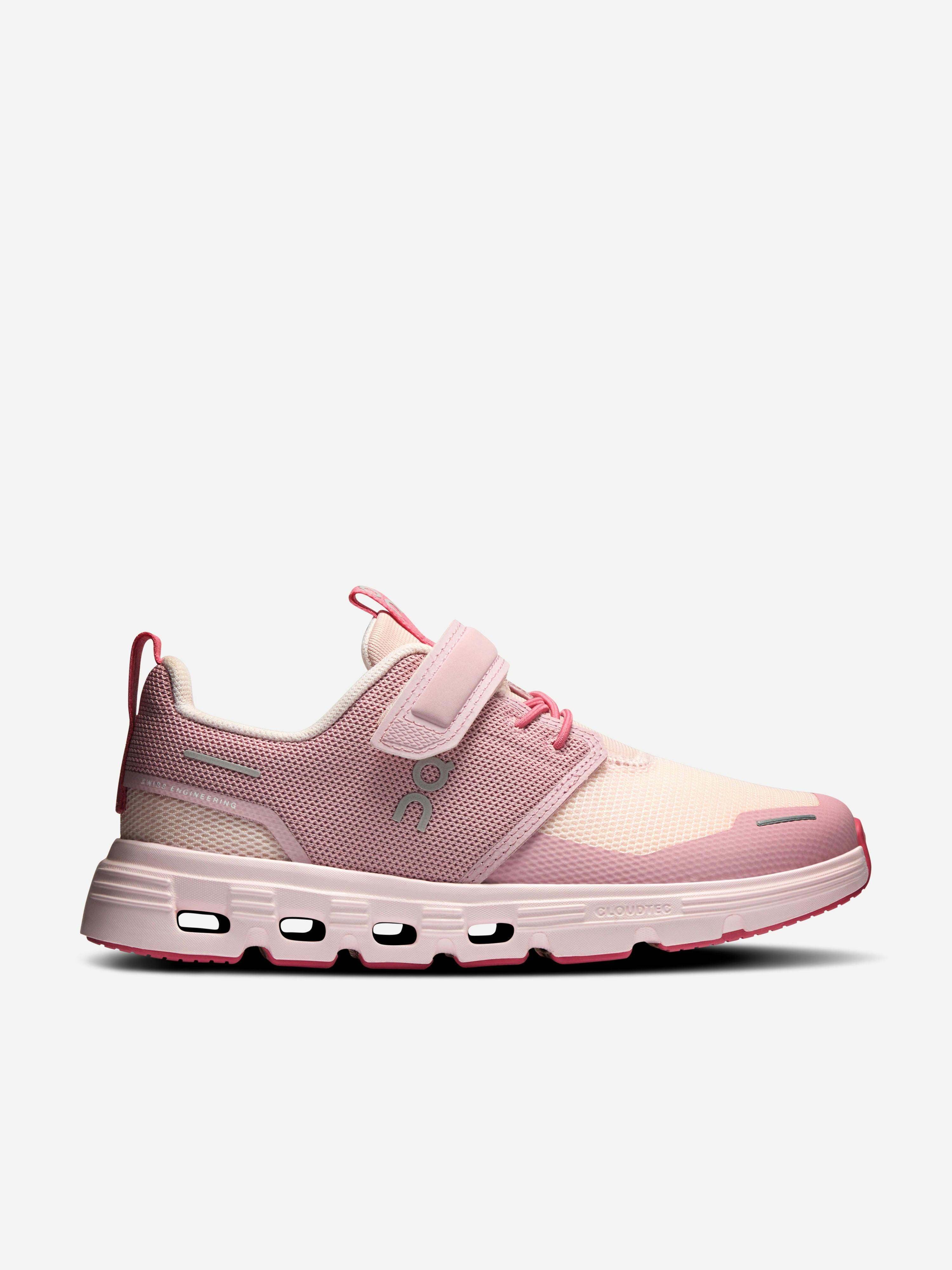 On Running Girls Pink Cloud Play 2 Trainers In - Eu 36.5 Uk 4 Us 4.5
