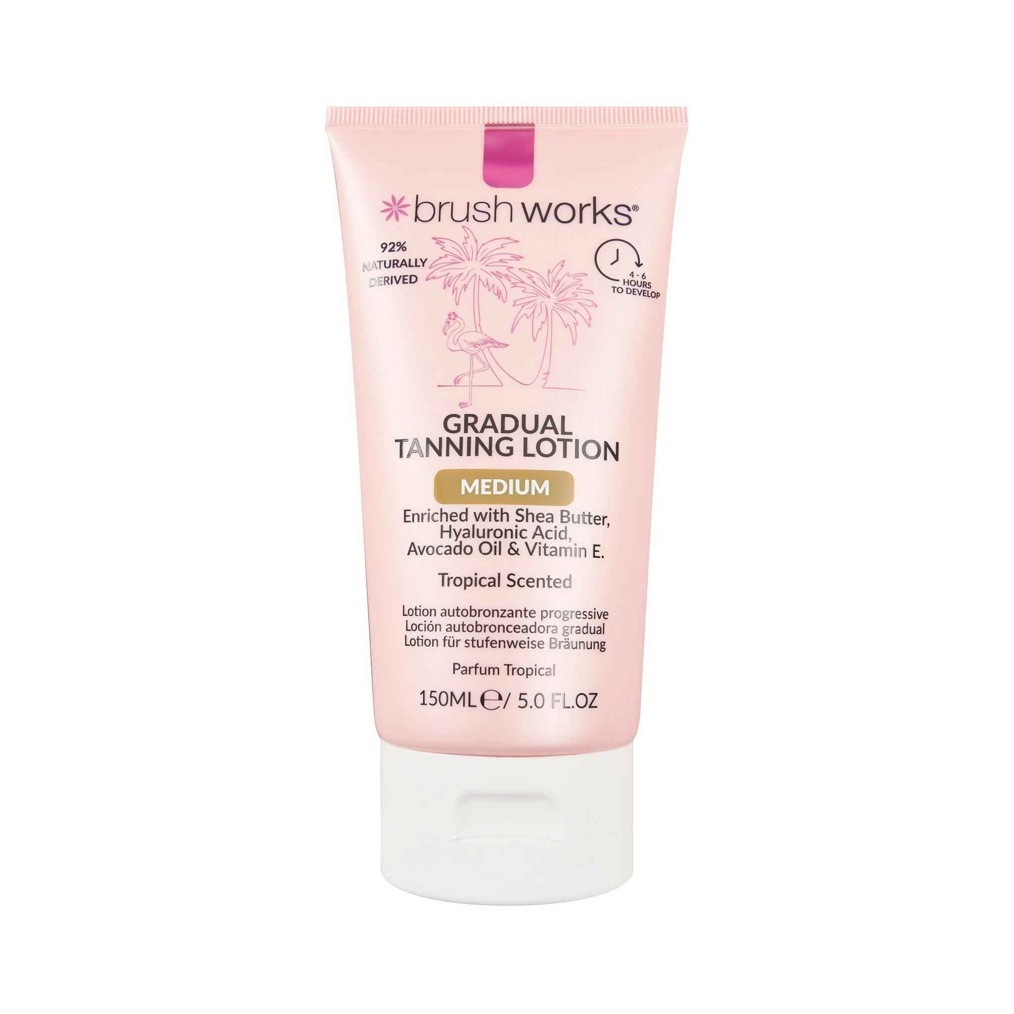 Brushworks Bronze Gradual Tanning Lotion Medium - 150Ml