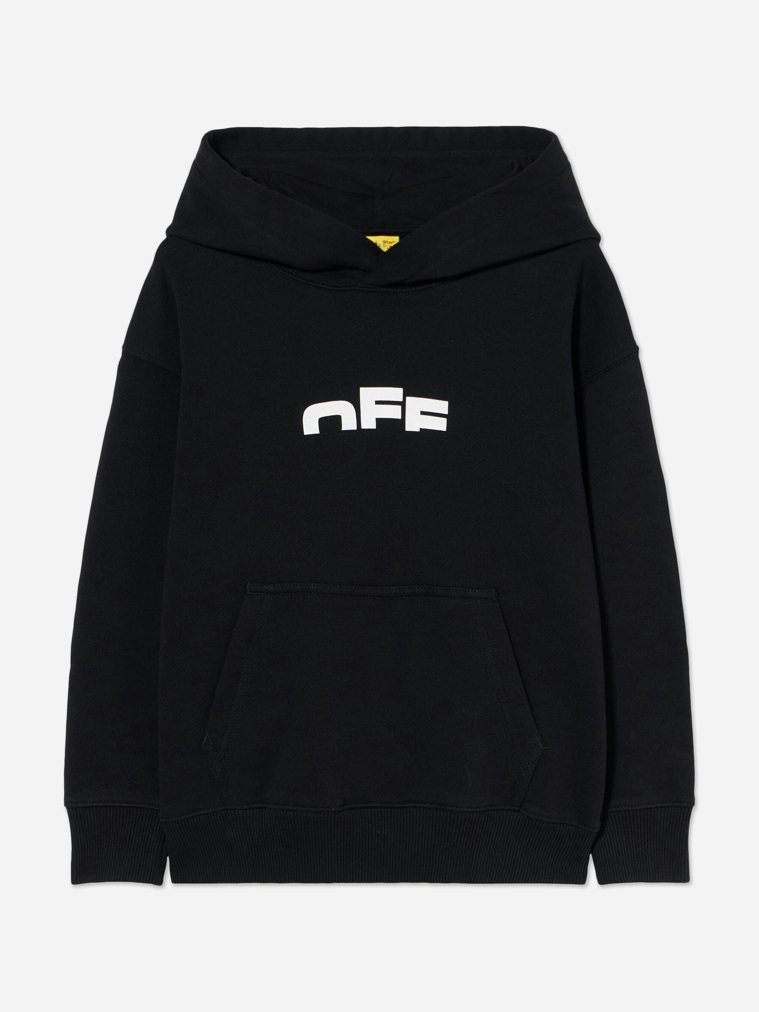 Off-White Unisex Kids White/Black Off- Kids Type Logo Hoodie In - 6 Yrs