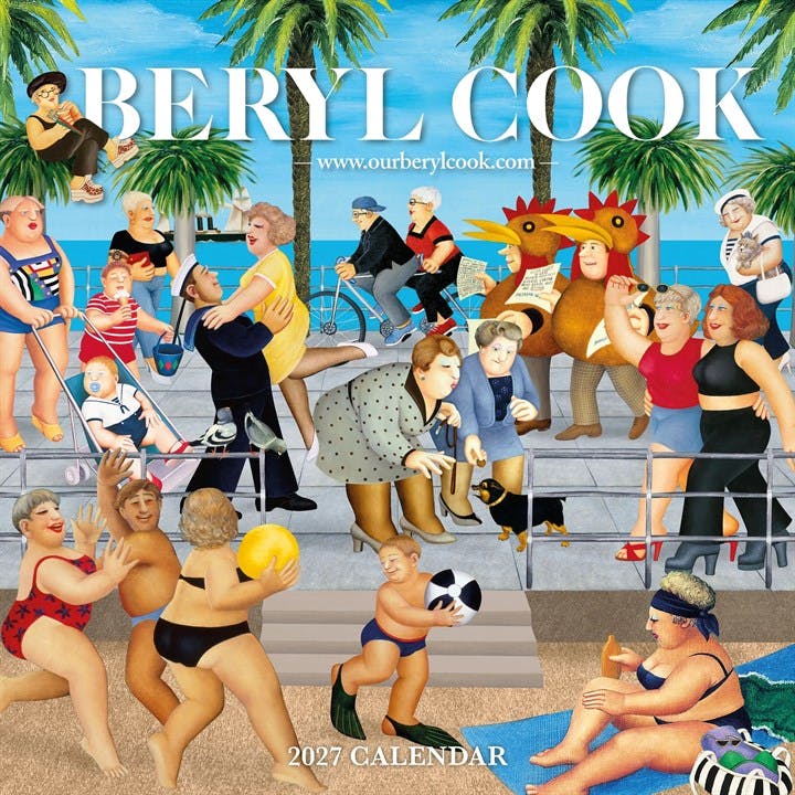 Beryl Cook Calendar 2027, Wall Calendars, Month To View, Art, Gift