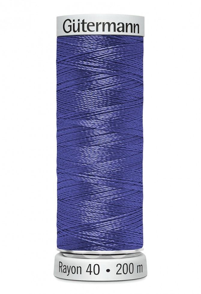 Gutermann No 40 Sulky Rayon Embroidery Thread 200M Rayon Thread Suitable For Embroidery - 1561 - 200 Metres