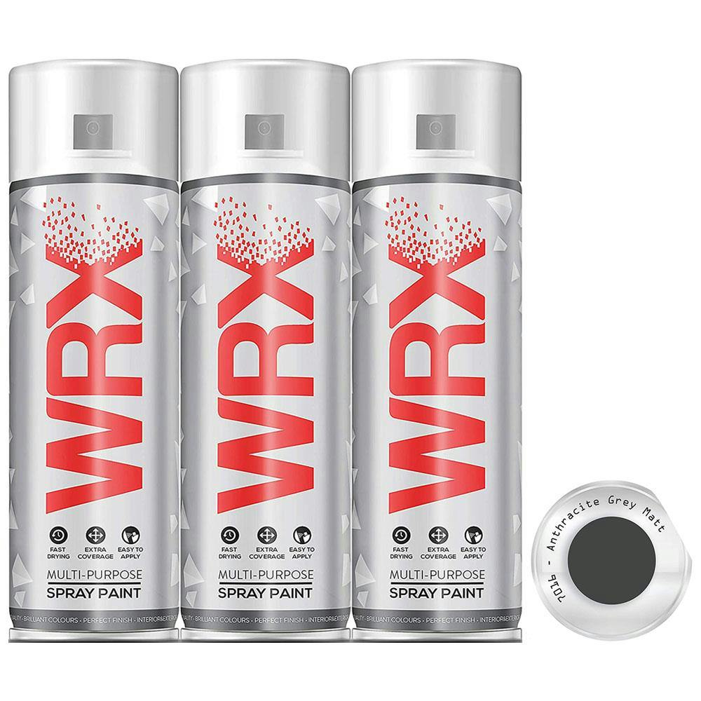 Wrx Anthracite/Grey 2X Matt Spray Paint 400Ml Ral 7016 - Image 8