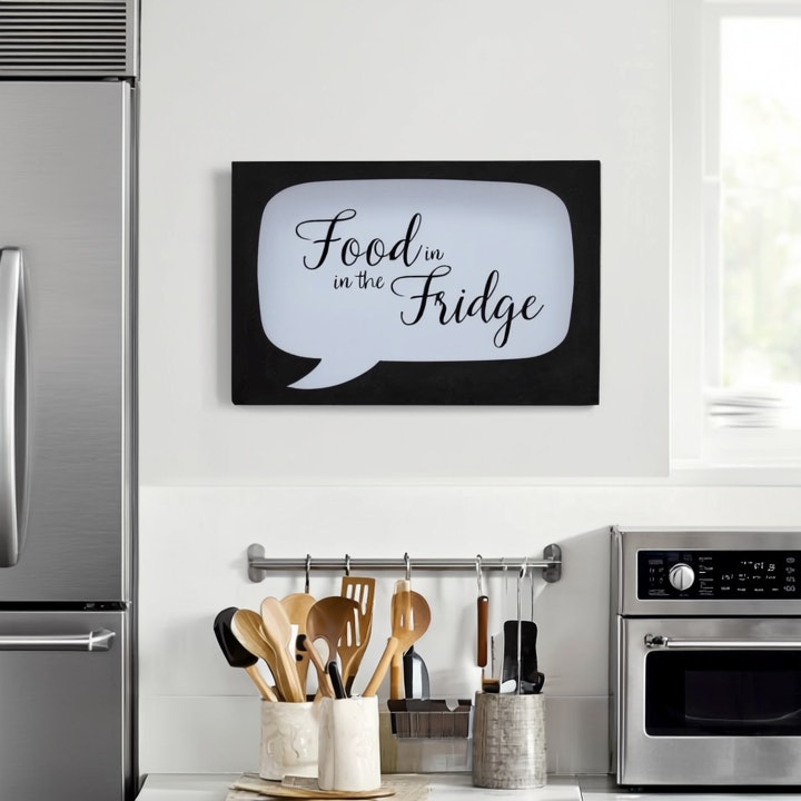 Rackhams Light Speech Bubble Led Memo Board
