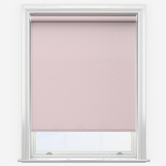 Newedgeblinds Pink Trimmable Thermal Blackout Roller Blinds - 130Cm