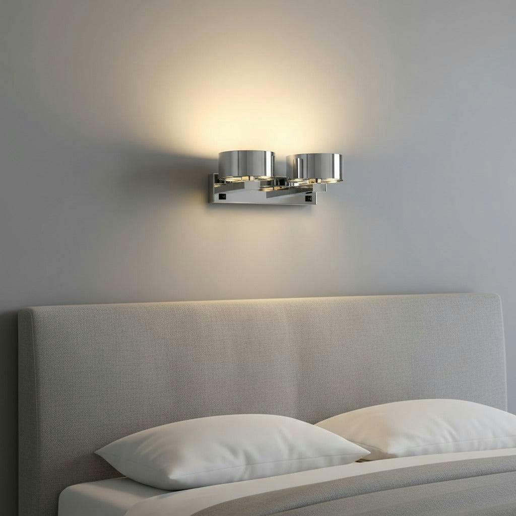 Ultra Beam Lighting Light Ultra Beam Ing 12 Watt Led Chrome Wall Mounted Over Bed Reading
