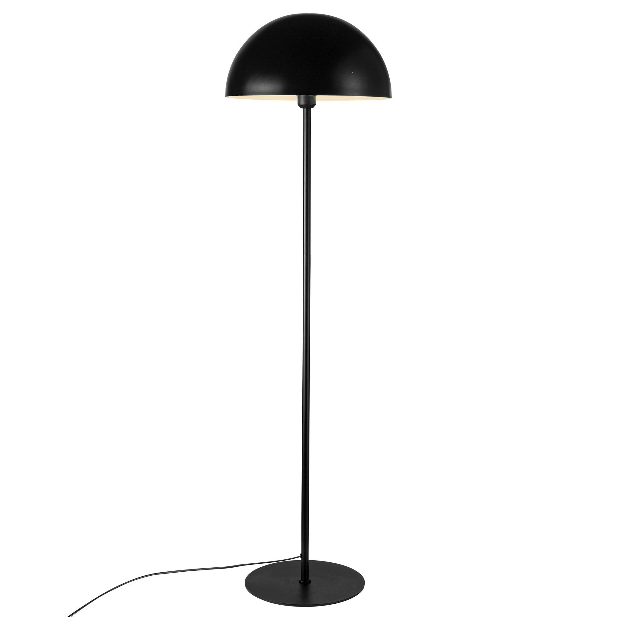 Nordlux Ellen 40 Floor Lamp With A Black Metal Lampshade - Image 3