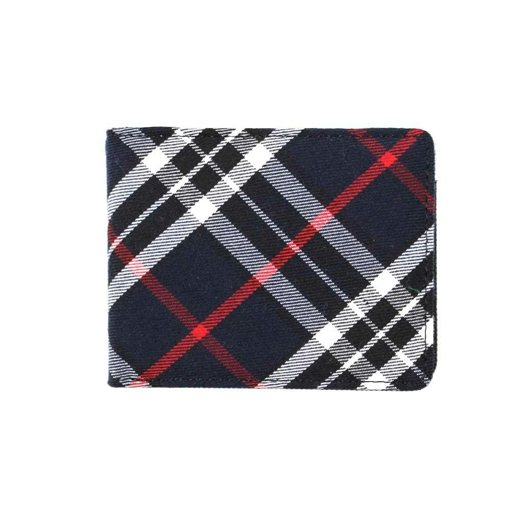 Heritage Traditions Classic Tartan Wallet - Navy Thomson