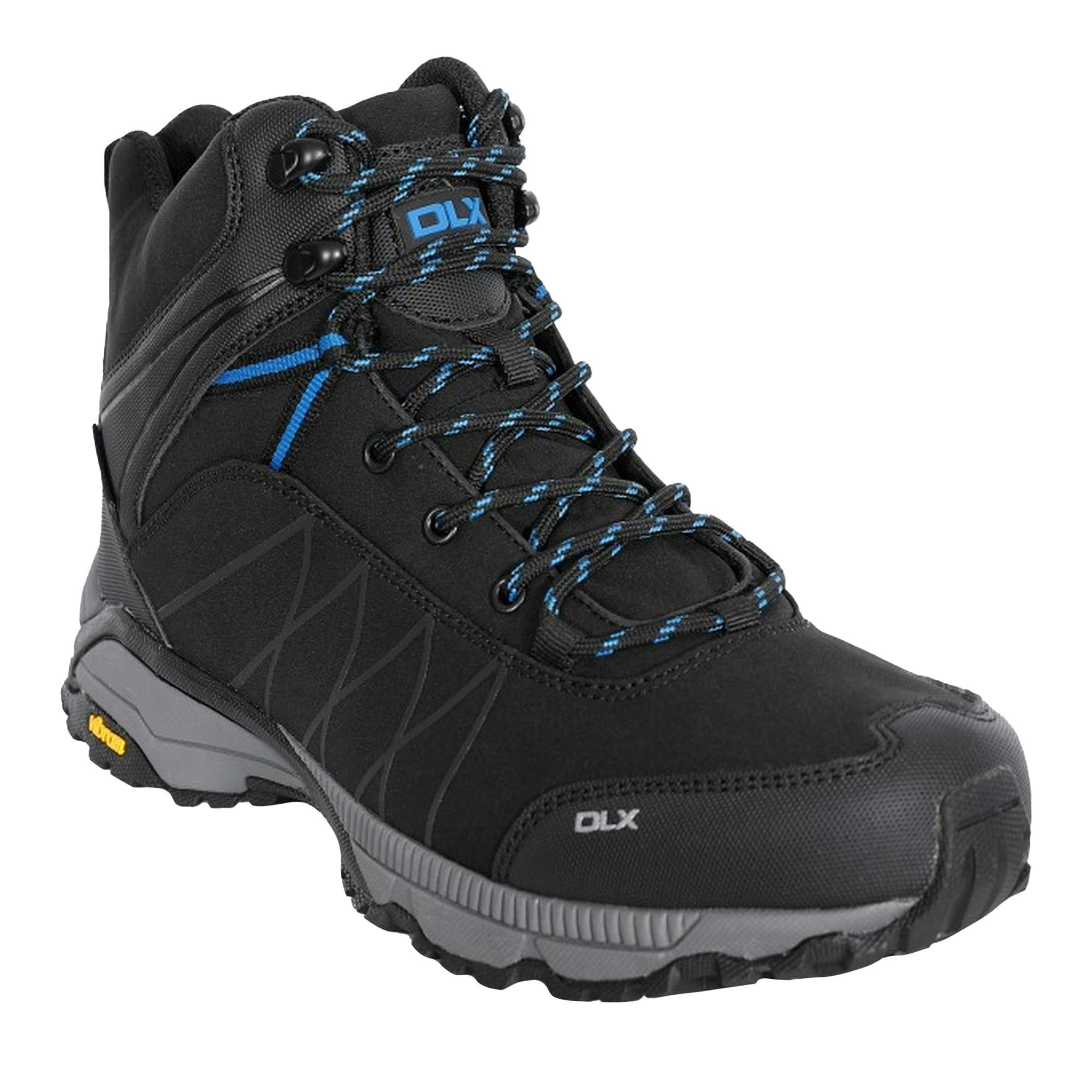 Trespass Men's Black Rhythmic Ii Deluxe Softshell Boots - 11 Uk - 50% Polyurethane/50% Vibram