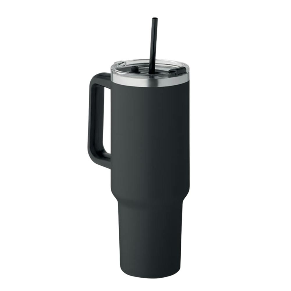 Rackhams Black Suma Double-Walled 1200Ml Tumbler - One Size - 100% Mixed