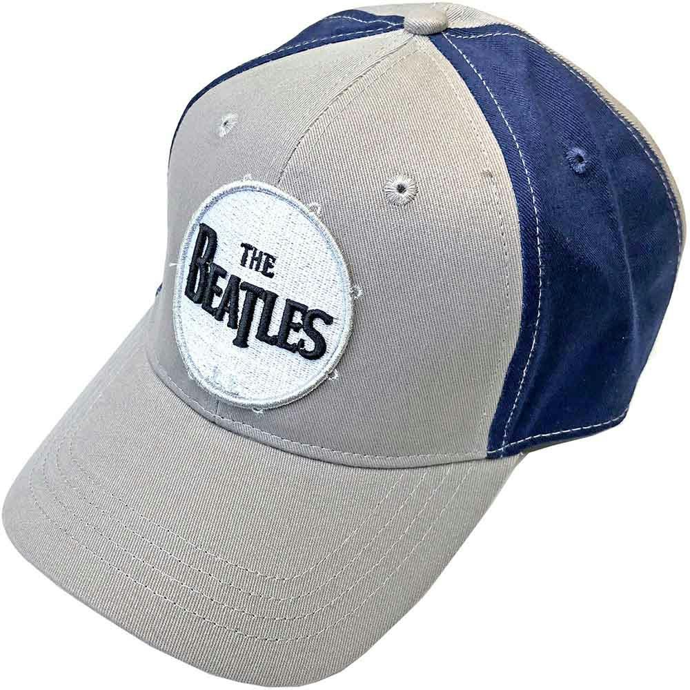 Paradiso Clothing Unisex Grey The Beatles Drum Band Logo 2 Tone Strapback