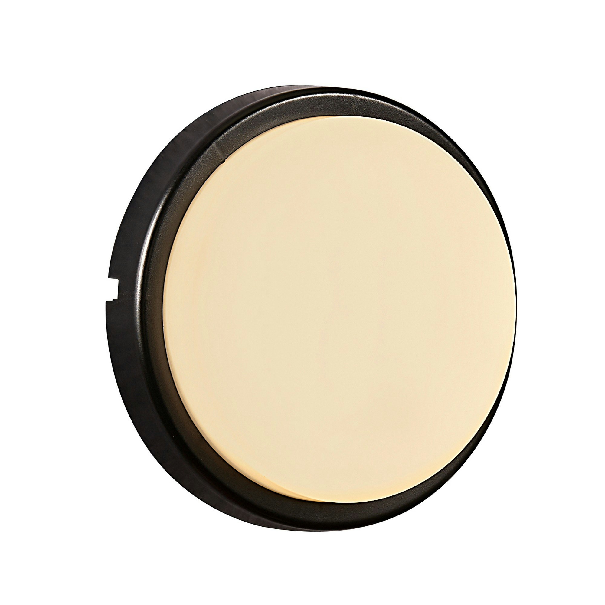 Rackhams Light/Black Cuba Outdoor Energy Round | Wall | - 1
