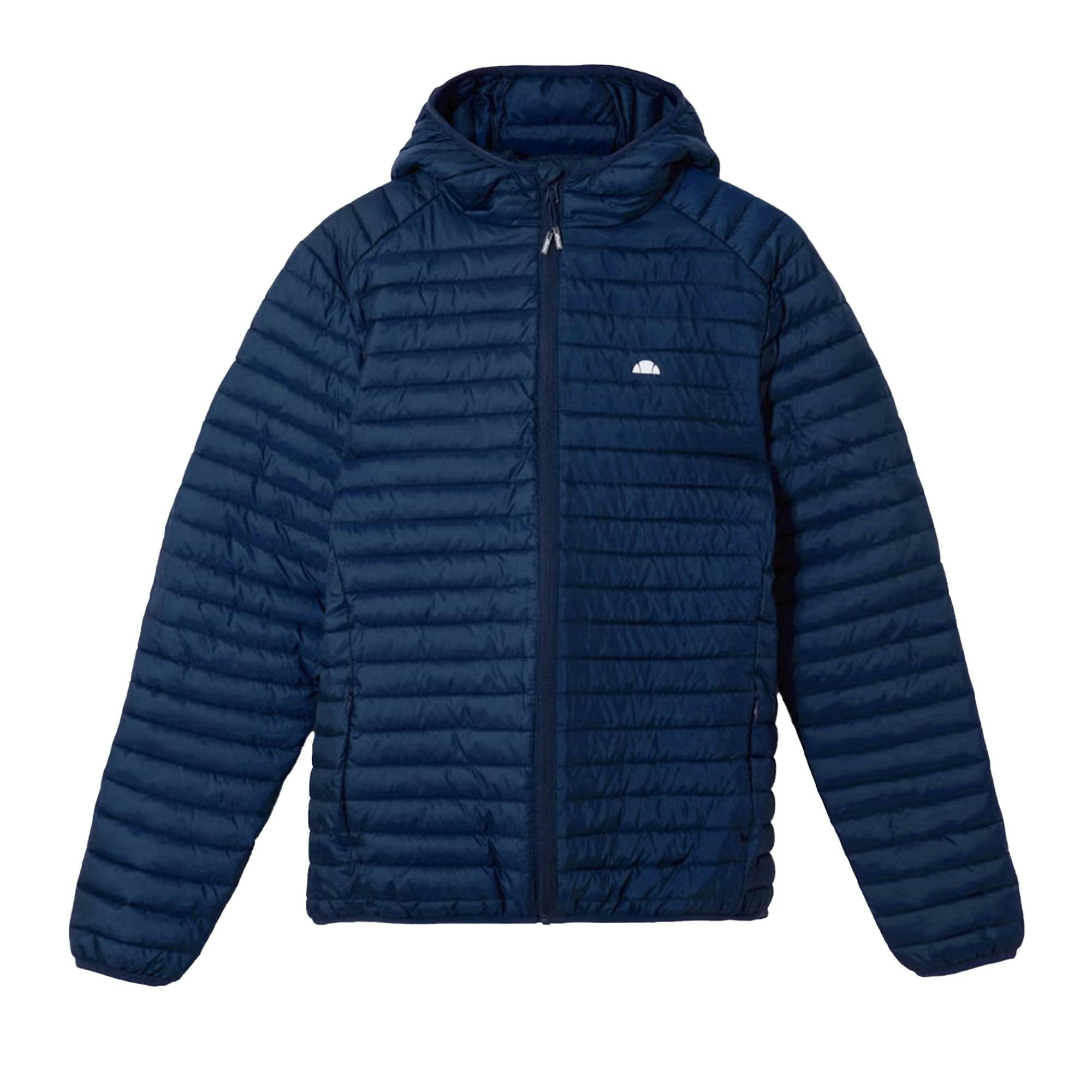 Ellesse Men's Pallochi Padded Jacket - Navy - Xl - Navy - 100% Micropoly