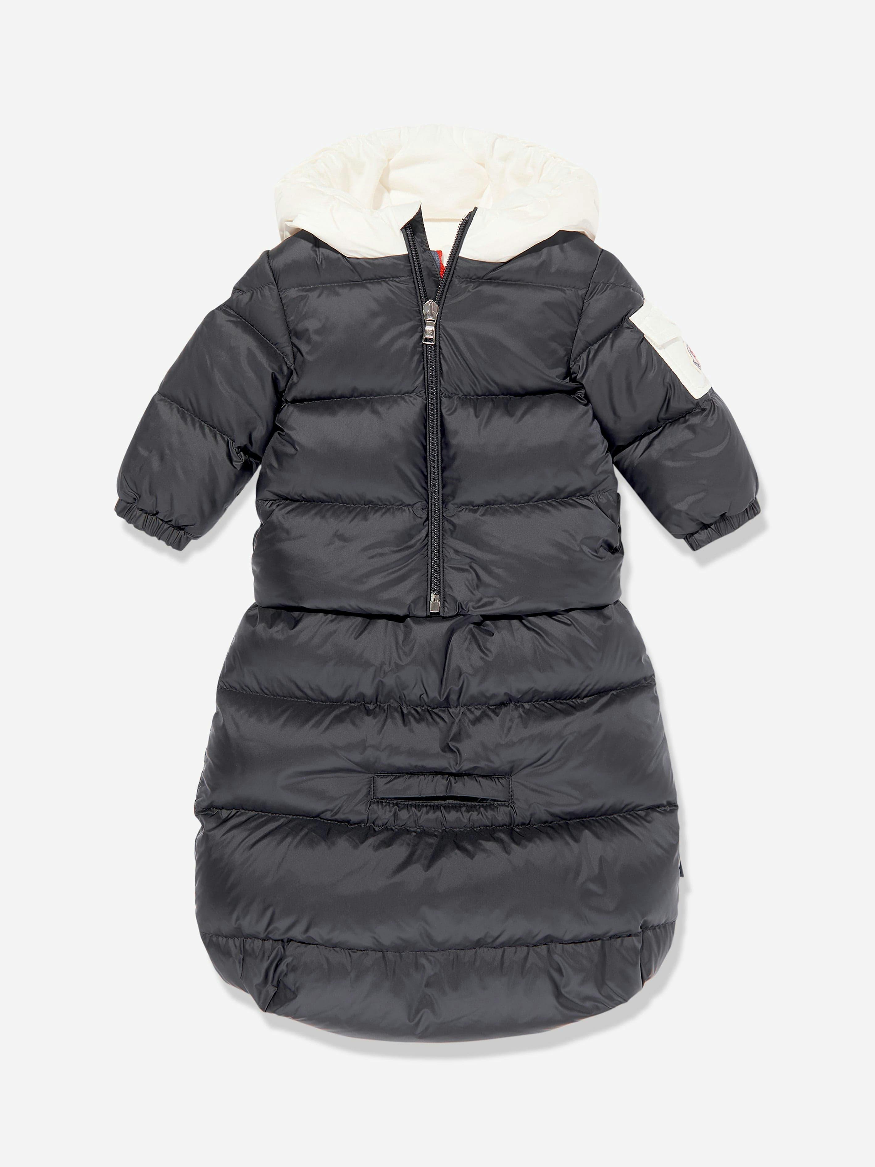 Moncler Enfant Unisex Infant Blue Baby Down Padded Ueno Nest In Navy - 3 - 6 Mths