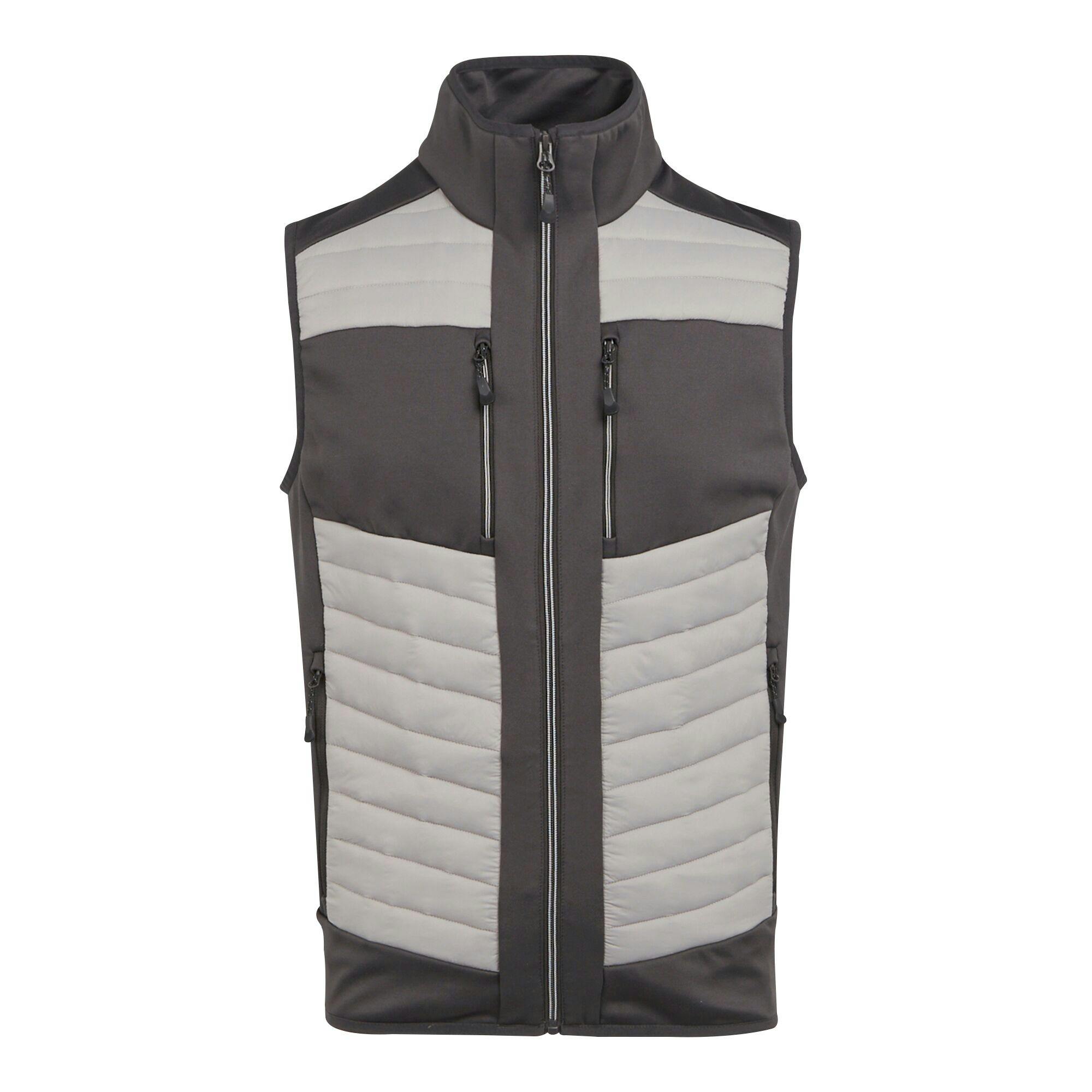 Regatta Unisex Grey Professional Adult Thermal Hybrid Body Warmer - Mineral /Ash - S - Mineral /Ash - 90% Polyester/10% Elastane
