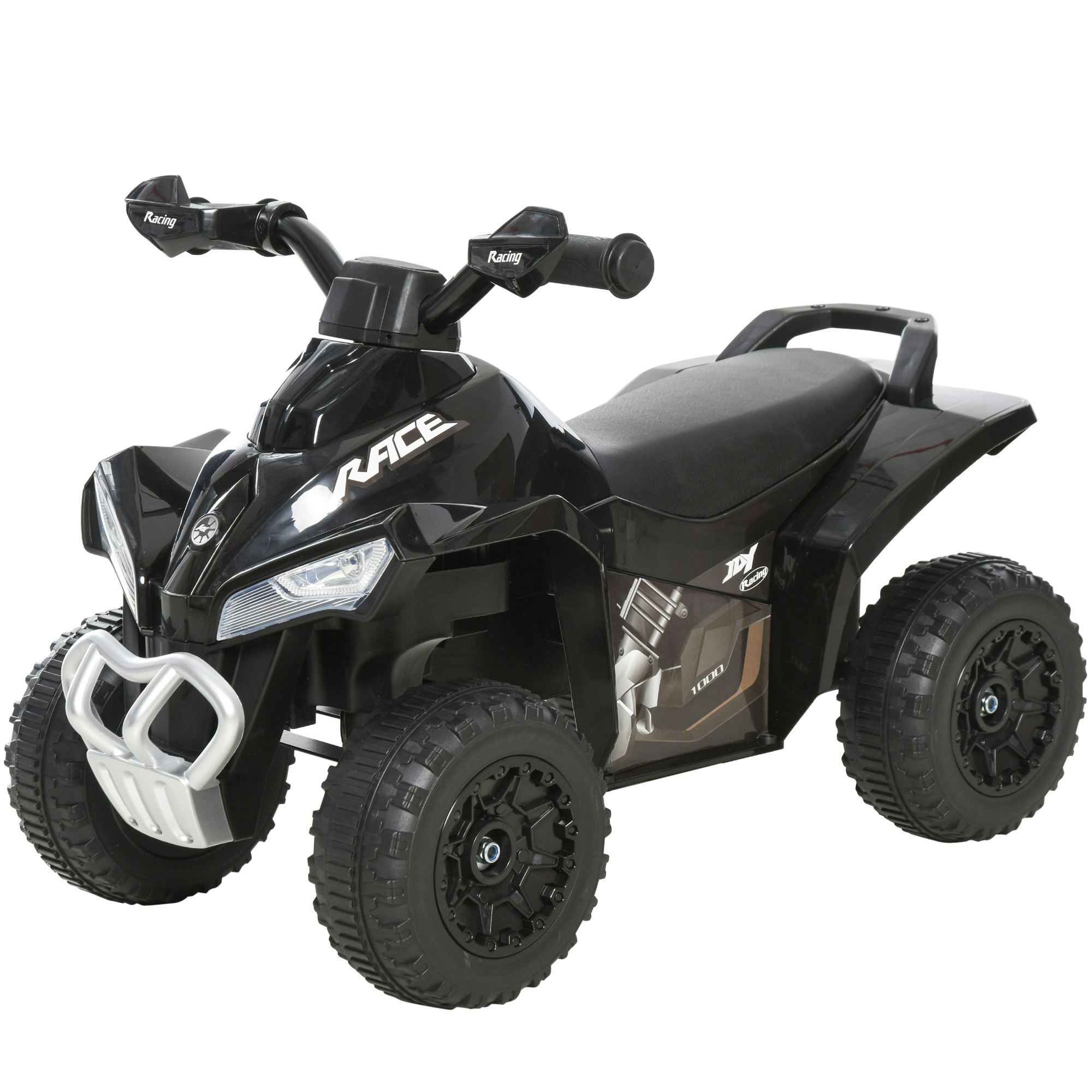 Homcom No Power Quad Toddler Ride On Car Foot-To-Floor Sliding Large