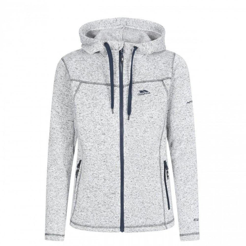 Trespass (M, Ghost Navy Marl) Womens/Ladies Odelia Fleece Jacket - Image 3