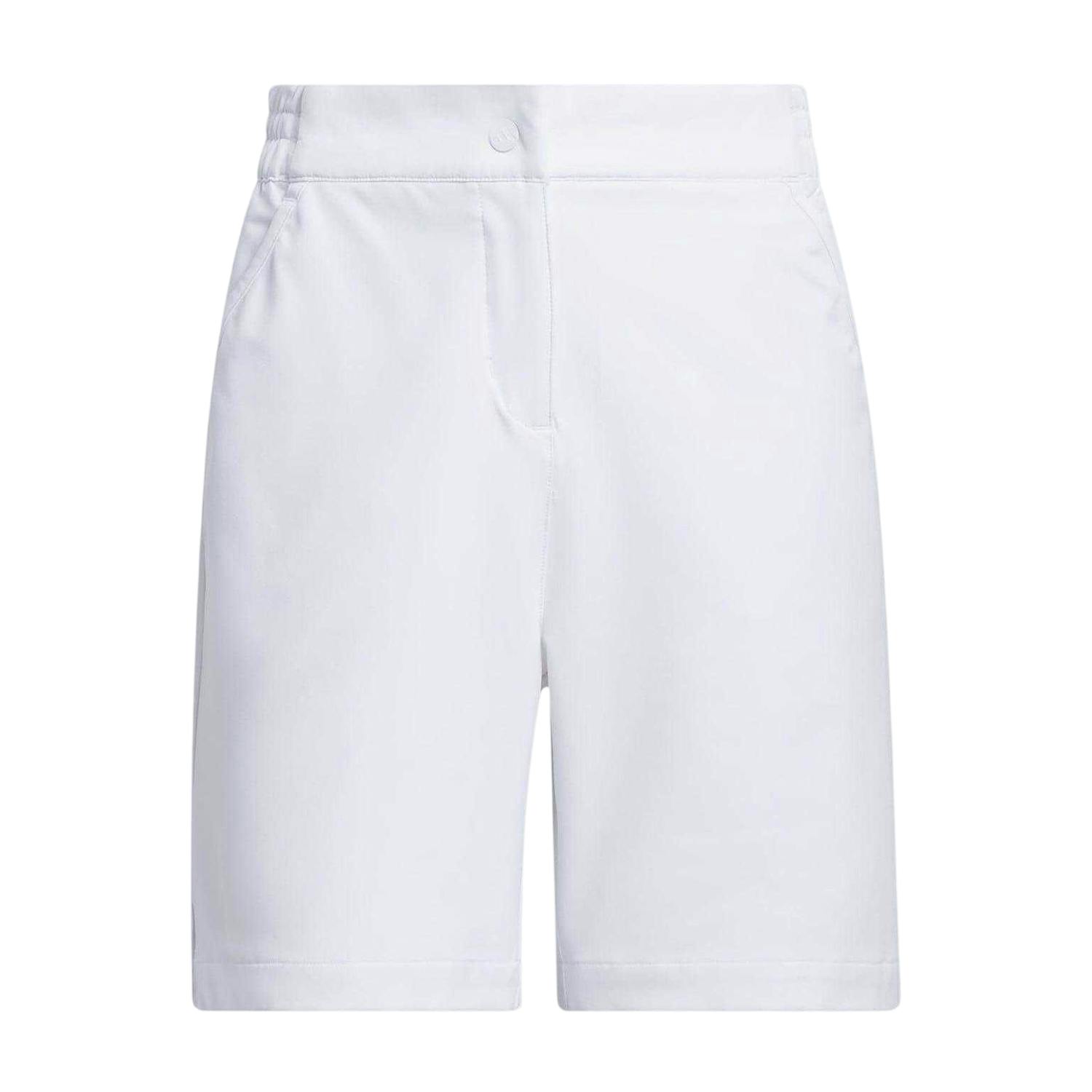 Adidas Women's White Ultimate 365 Golf Shorts - 8 Uk - 88% Recycled Polyester/12% Elastane