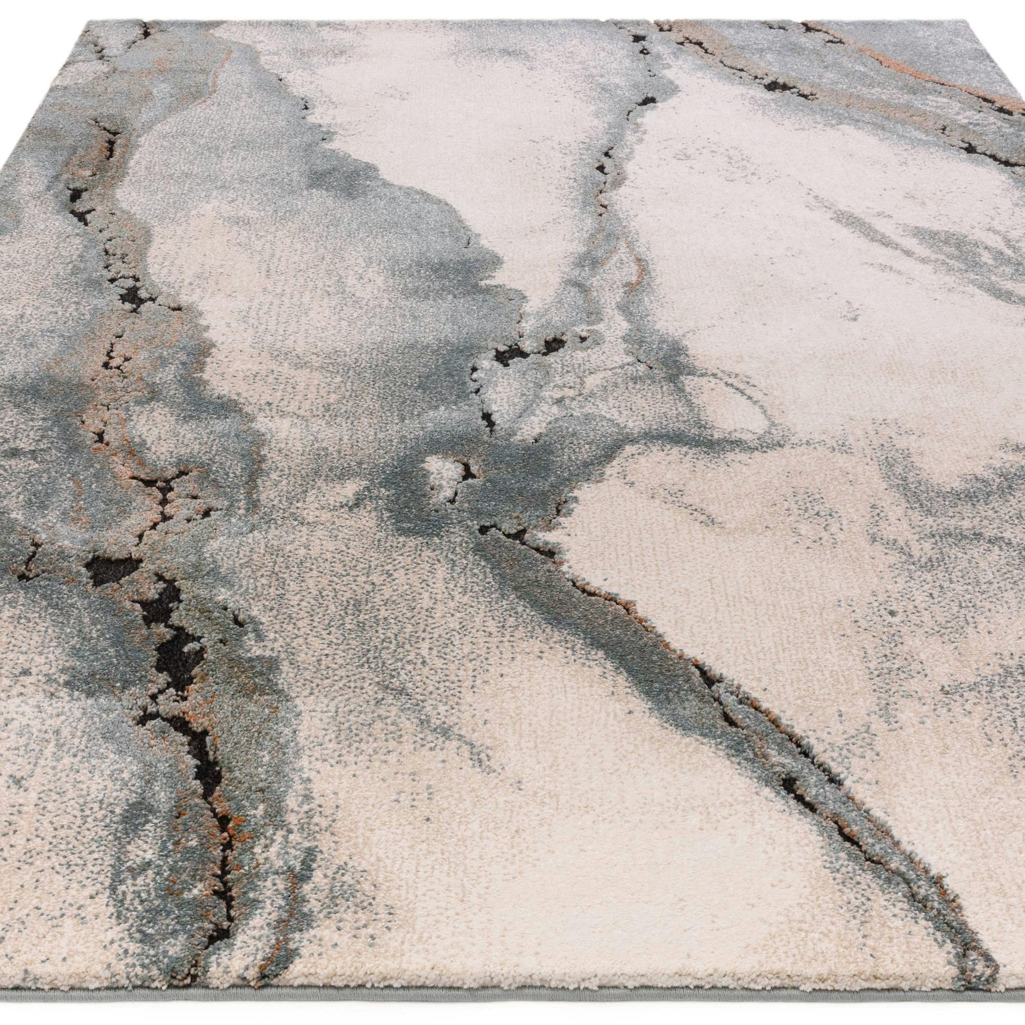 Rackhams Blue Mirage Oasis Rug - 80X150cm