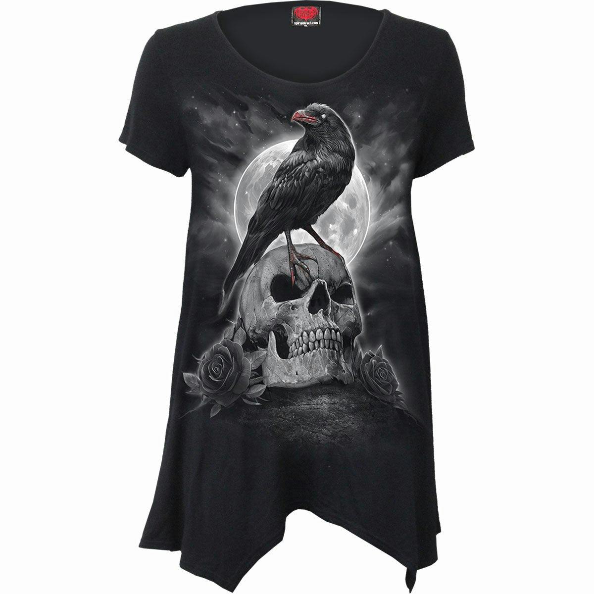 Spiral Grave Walker - Smock - Tunic Casual Top - S - Digital - Digital